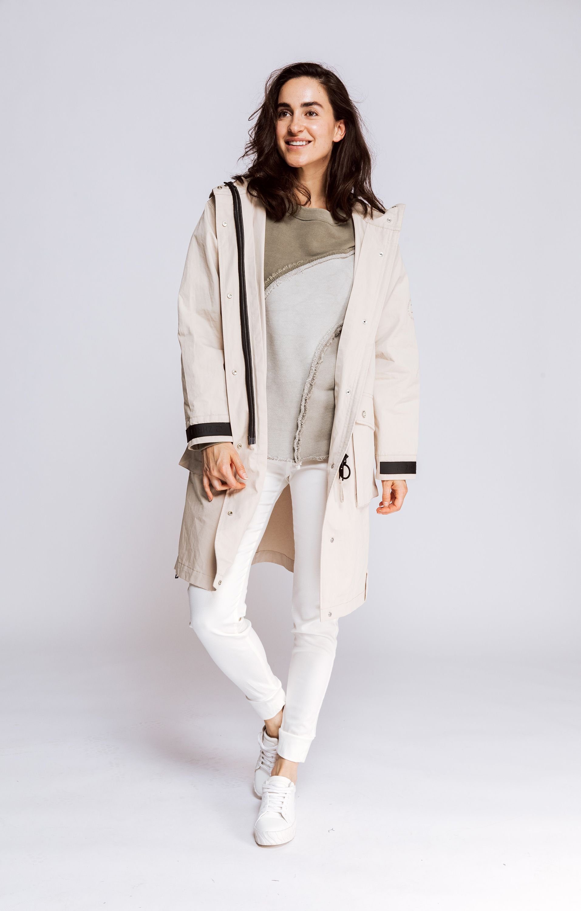 Zhrill Winterjacke Jacke ACADIA Sand (0-St) günstig online kaufen