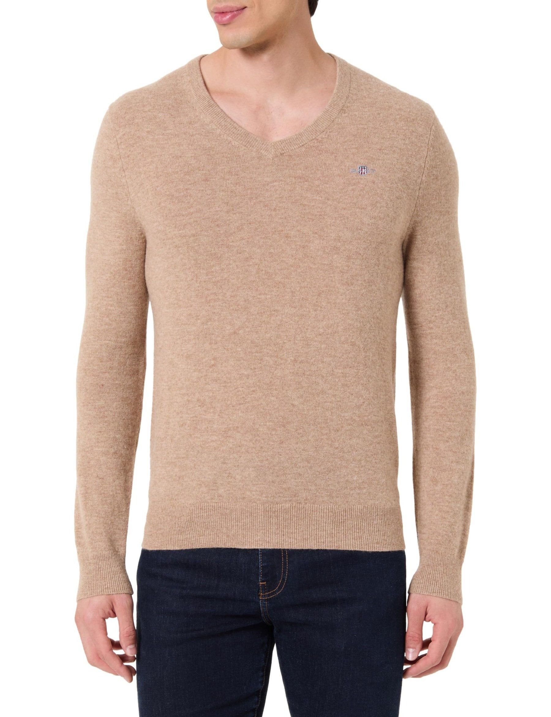 V-Ausschnitt-Pullover EXTRAFINE LAMBSWOOL V-NECK