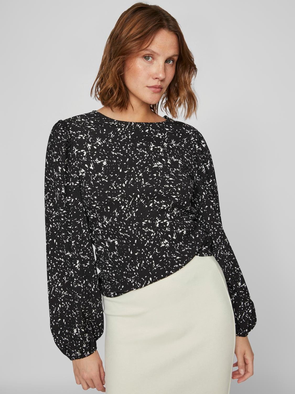 Vila Blusenshirt VIPEFFI DEW L/S TOP günstig online kaufen