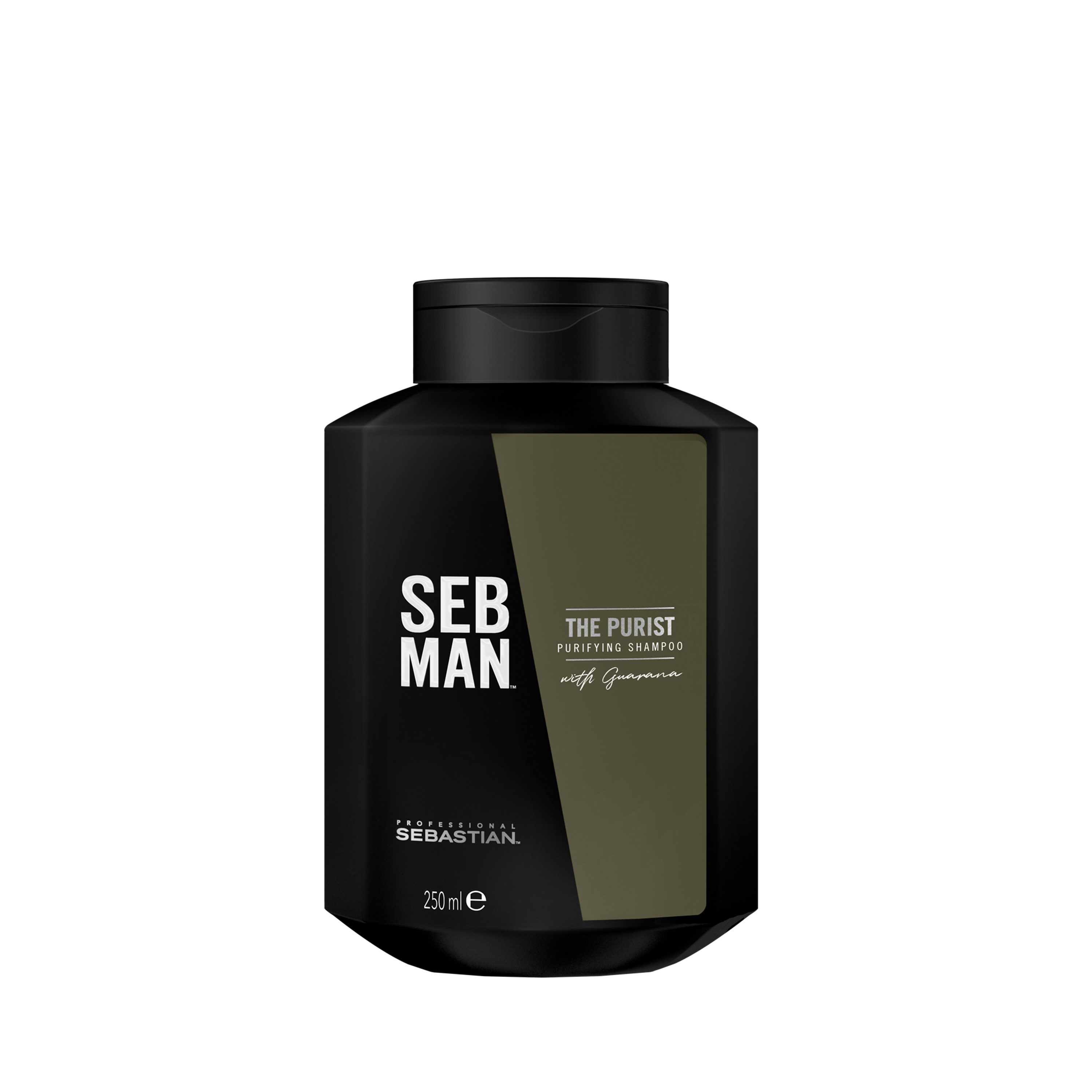 Seb Man Haarshampoo The Purist Reinigendes Shampoo, hilft bei Schuppen, für normales bis schnell fettendes Haar