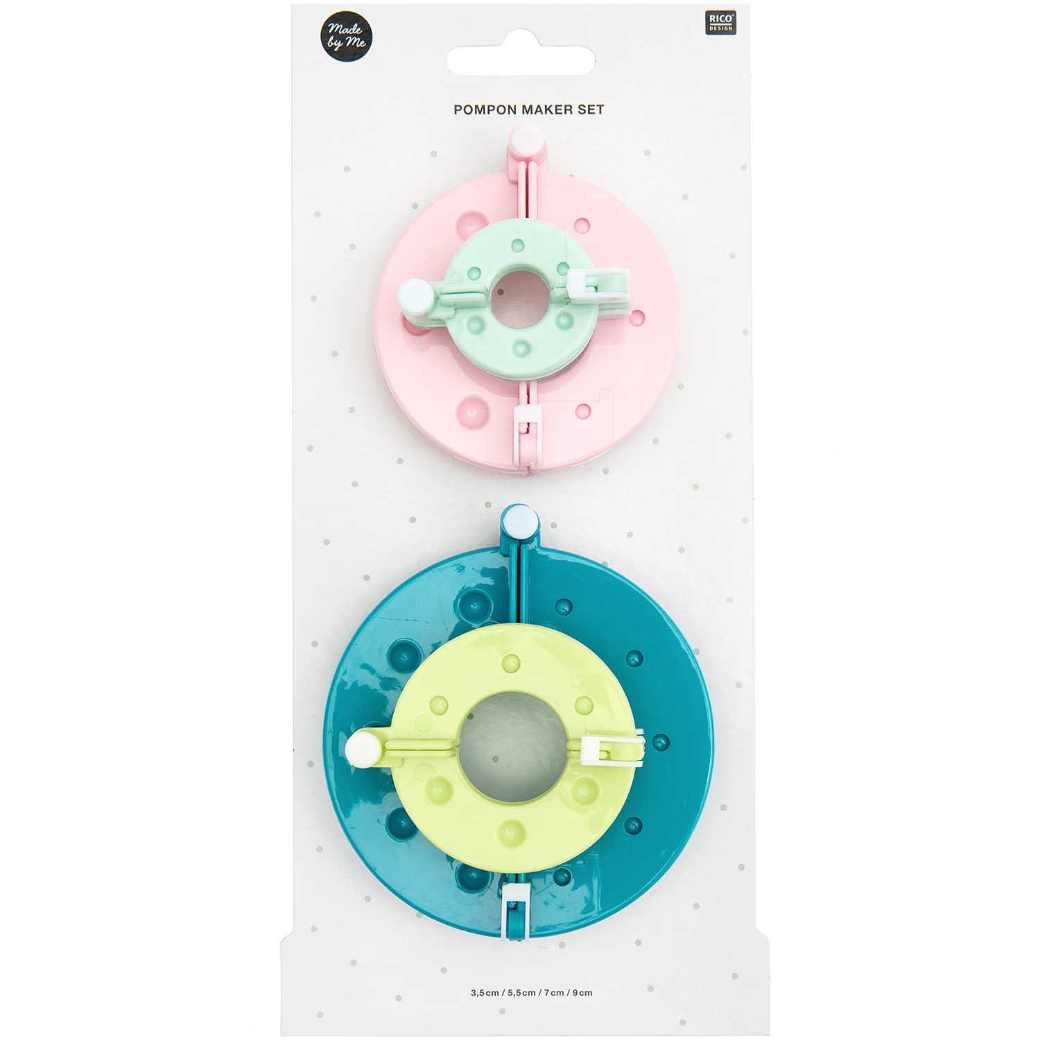 Rico Design Pompon Pompon-Maker-Set - 4 Größen