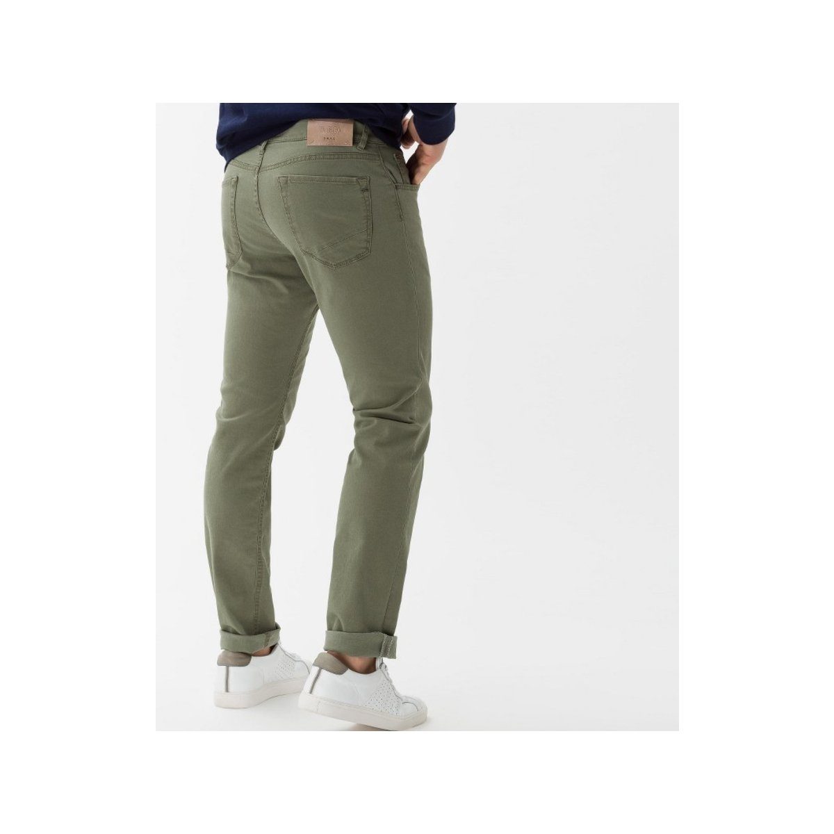 Brax 5-Pocket-Jeans grün (1-tlg)