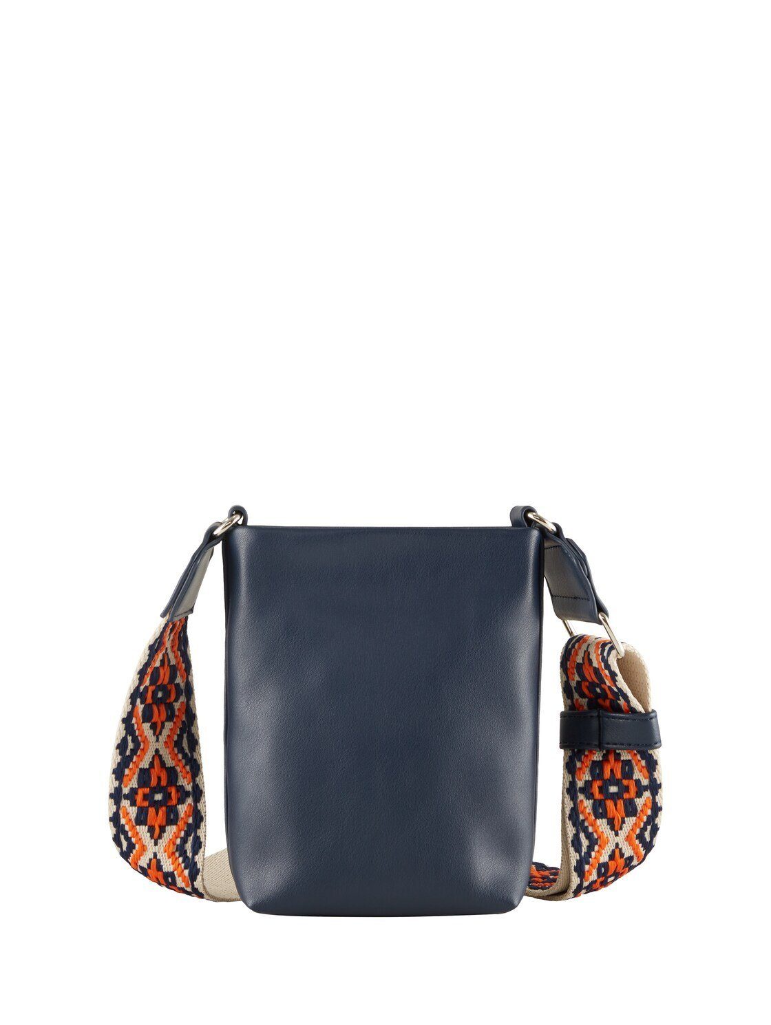 TOM TAILOR Handytasche Bags, TTPALINA Smartphone Tasche mit gemustertem Webriemen