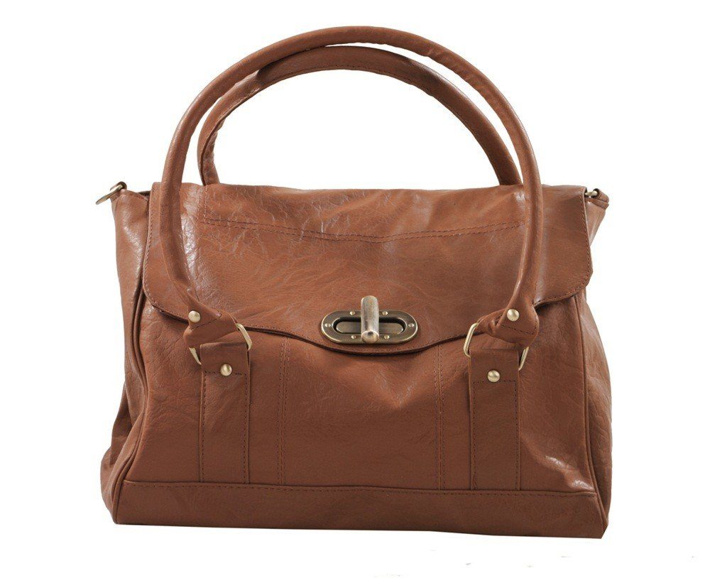Sarcia.eu Umhängetasche Karamellfarbige Ledertasche Einheitsgröße günstig online kaufen