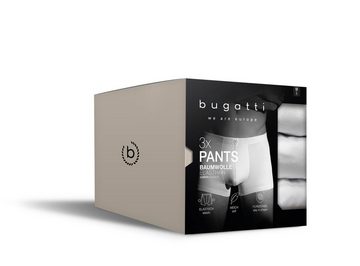 bugatti Boxershorts (3-St) bugatti Herren Boxershorts Pants 3 er Pack in einer Box