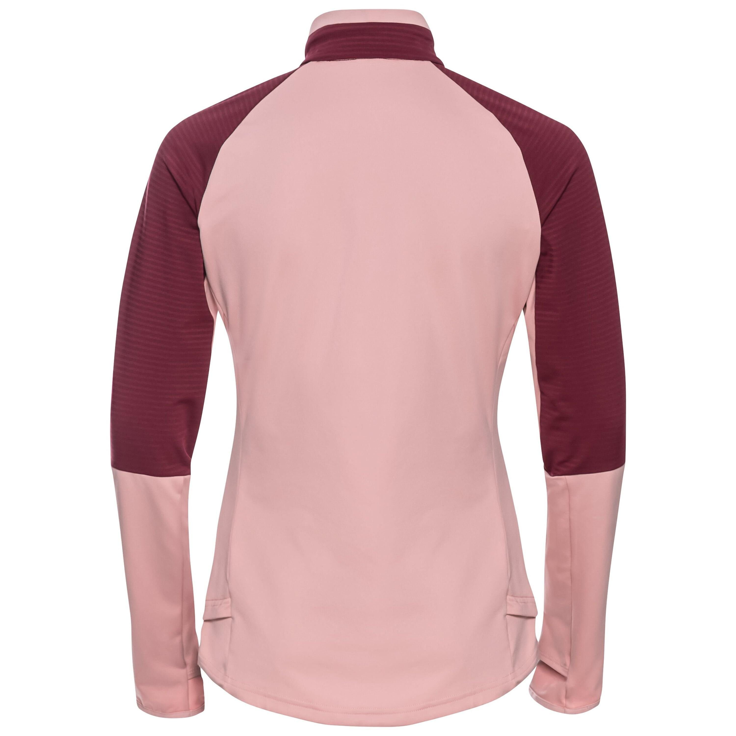 Odlo Strickfleece-Pullover Sesvenna SL Mid Layer mit Halbreiẞverschluss