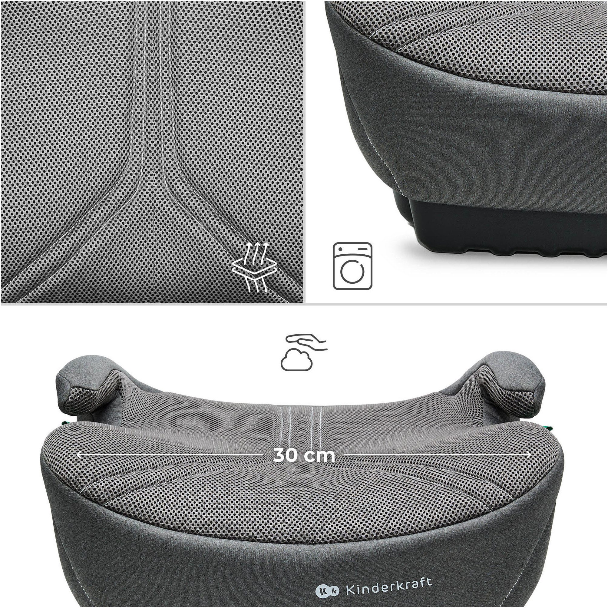 Kinderkraft Autokindersitz I-BOOST 2 PRO, ab: 6 Jahren, bis: 12 Jahren, ab: 125 cm, bis: 150 cm