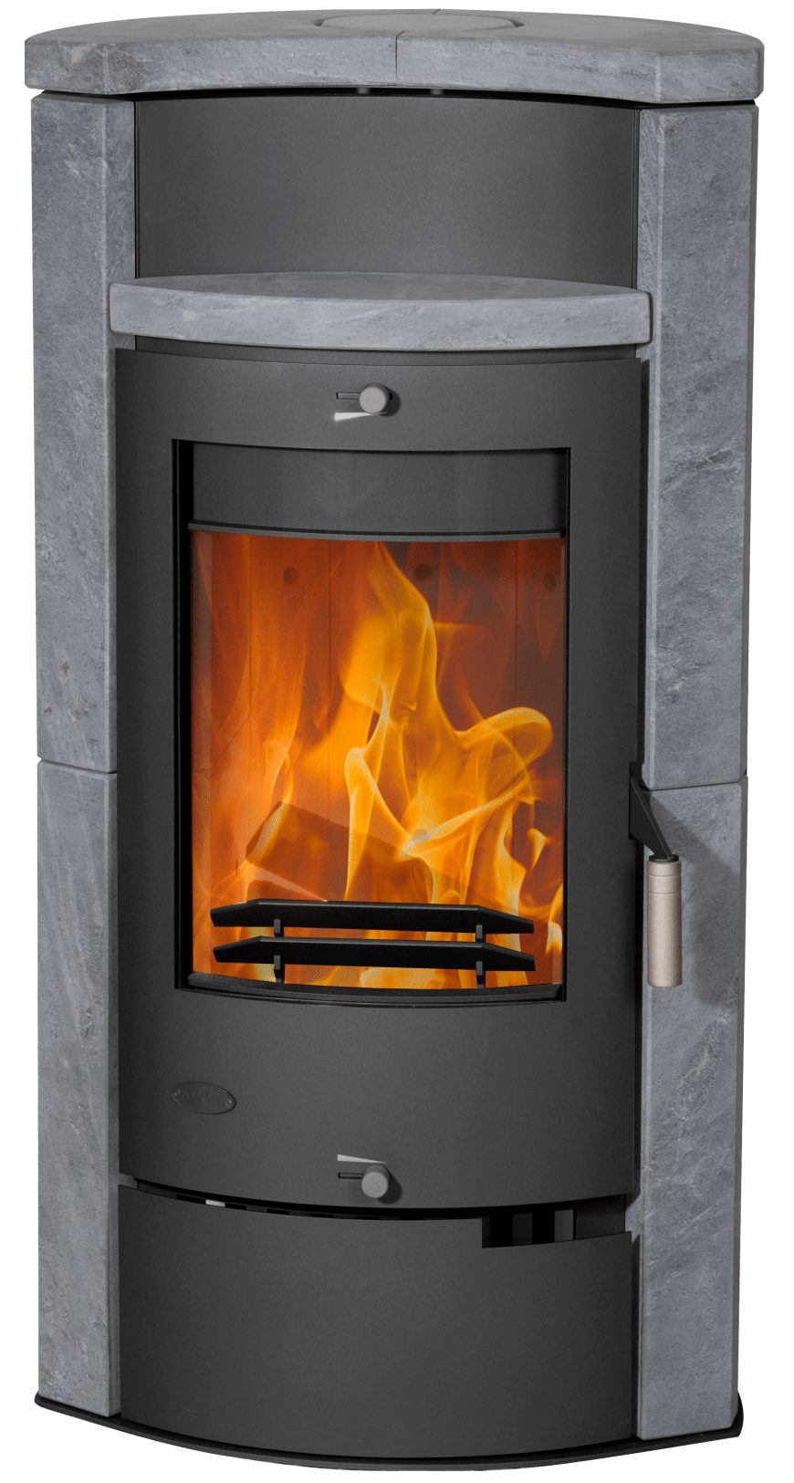 Kaminofen Fireplace Hamburg Speckstein Kaminofen Stahl Schwarz K2530