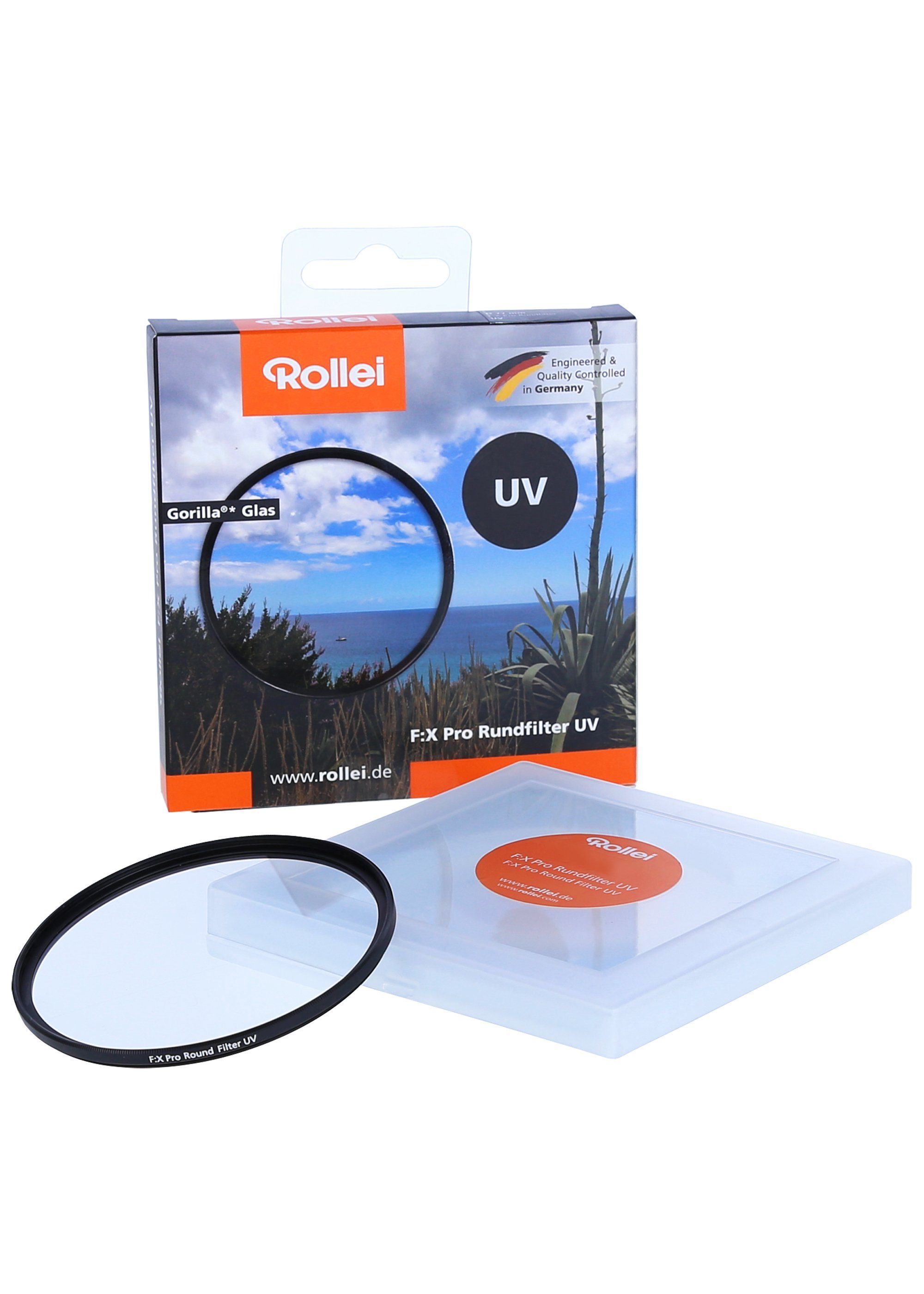 Rollei Pro Glas) kratzfestem Objektivzubehör mm F:X 77 Filter UV (aus Rollei