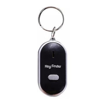 Retoo Schlüsselanhänger Schlüsselfinder Smart Key Tracker,Schlüsselanhänger Anti-Verlust Black (Set, Schlüssel-Suchmaschine, Verpackung in Folie), Elegant Design,Vier schöne Farben stehen zur Auswahl, Einfache Nutzung