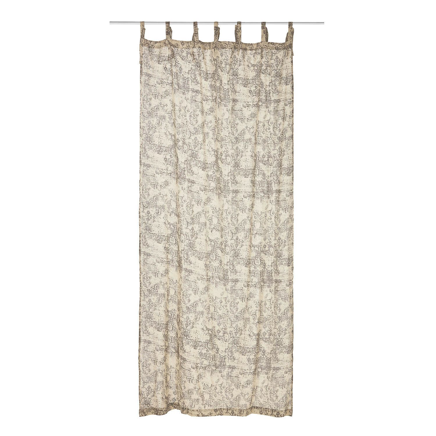 Mirabeau Vorhang Gardine Mirette beige/grau günstig online kaufen