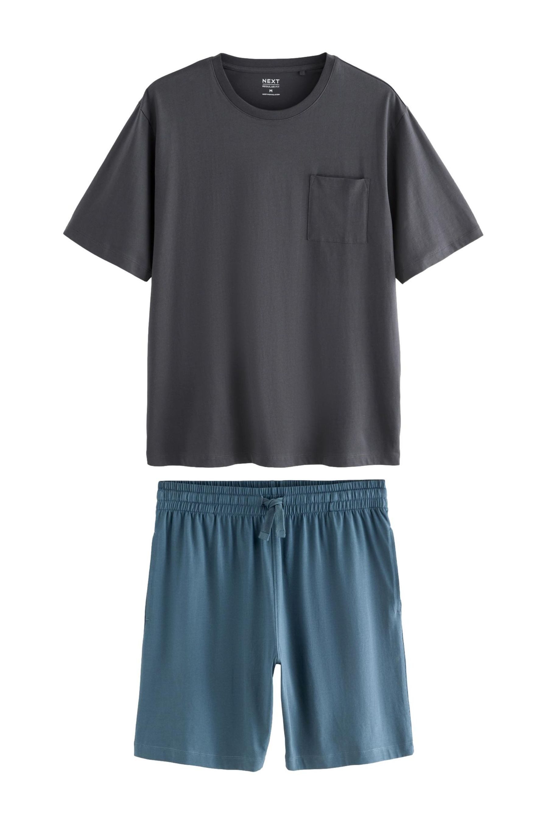 Next Pyjama Kurzärmeliges Jersey-Schlafanzug (2 tlg) günstig online kaufen