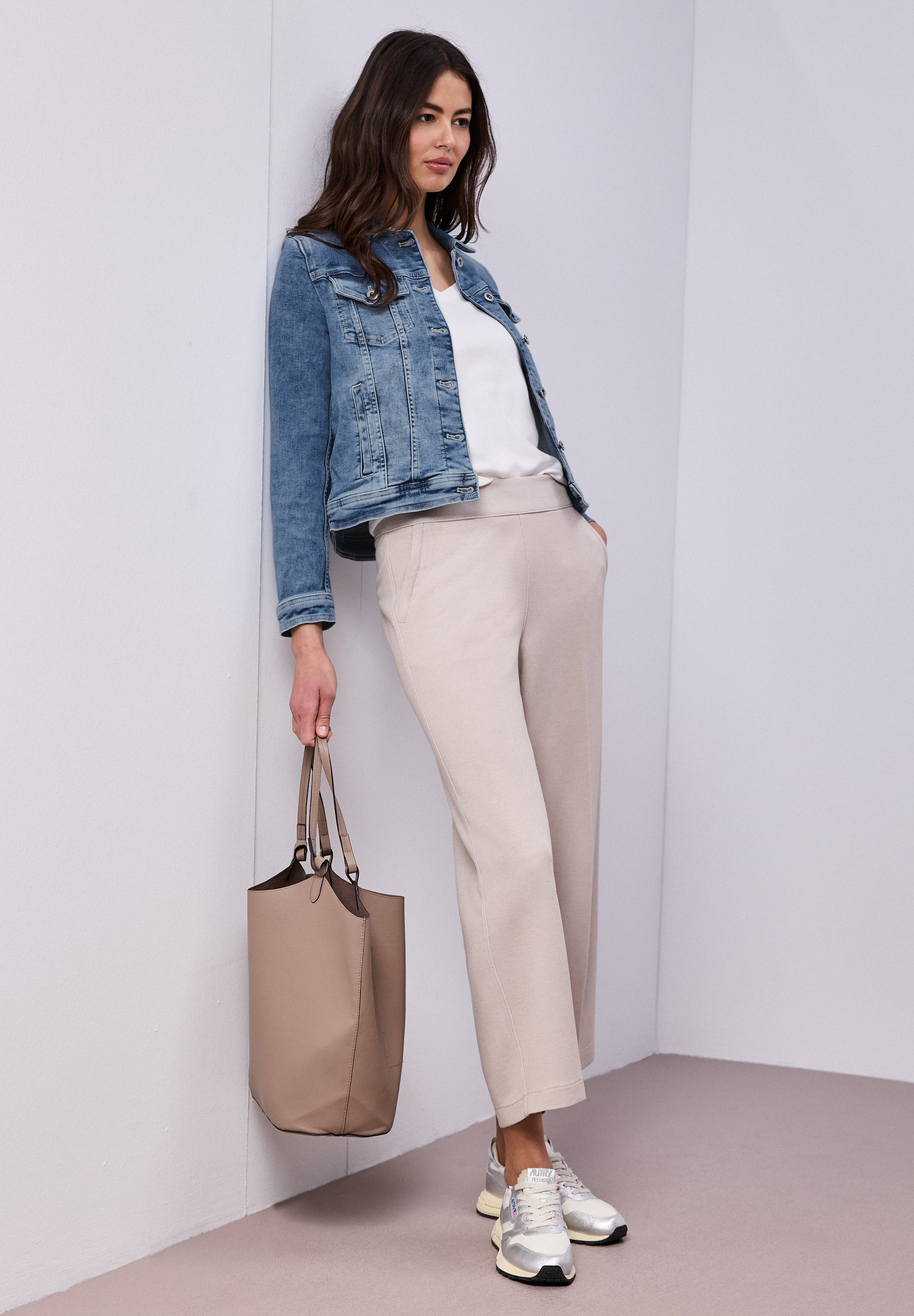 STREET ONE Jeansjacke mit Brust Taschen – Bild 4 von 5