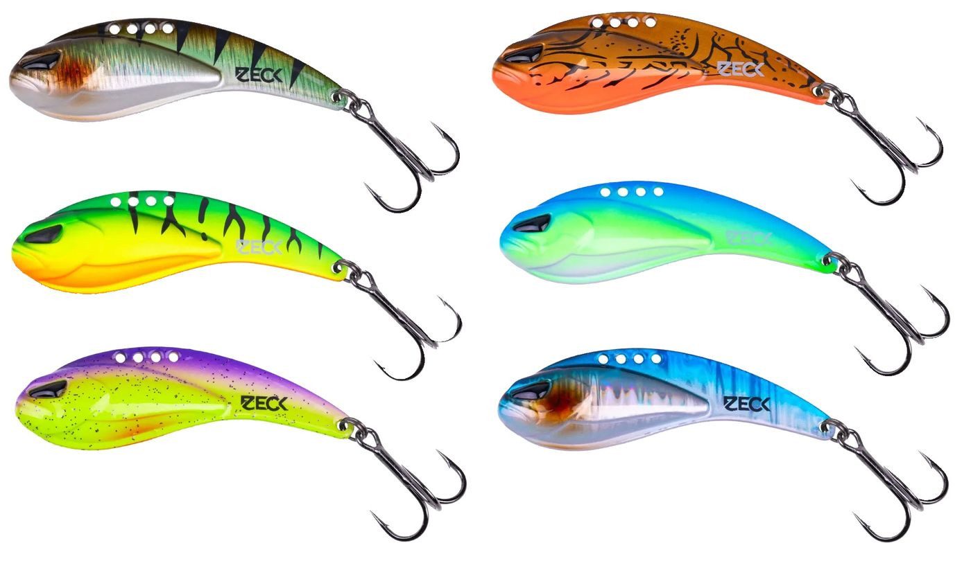 Zeck Fishing Kunstköder Blade Shaker 4.5cm 10g White Orange