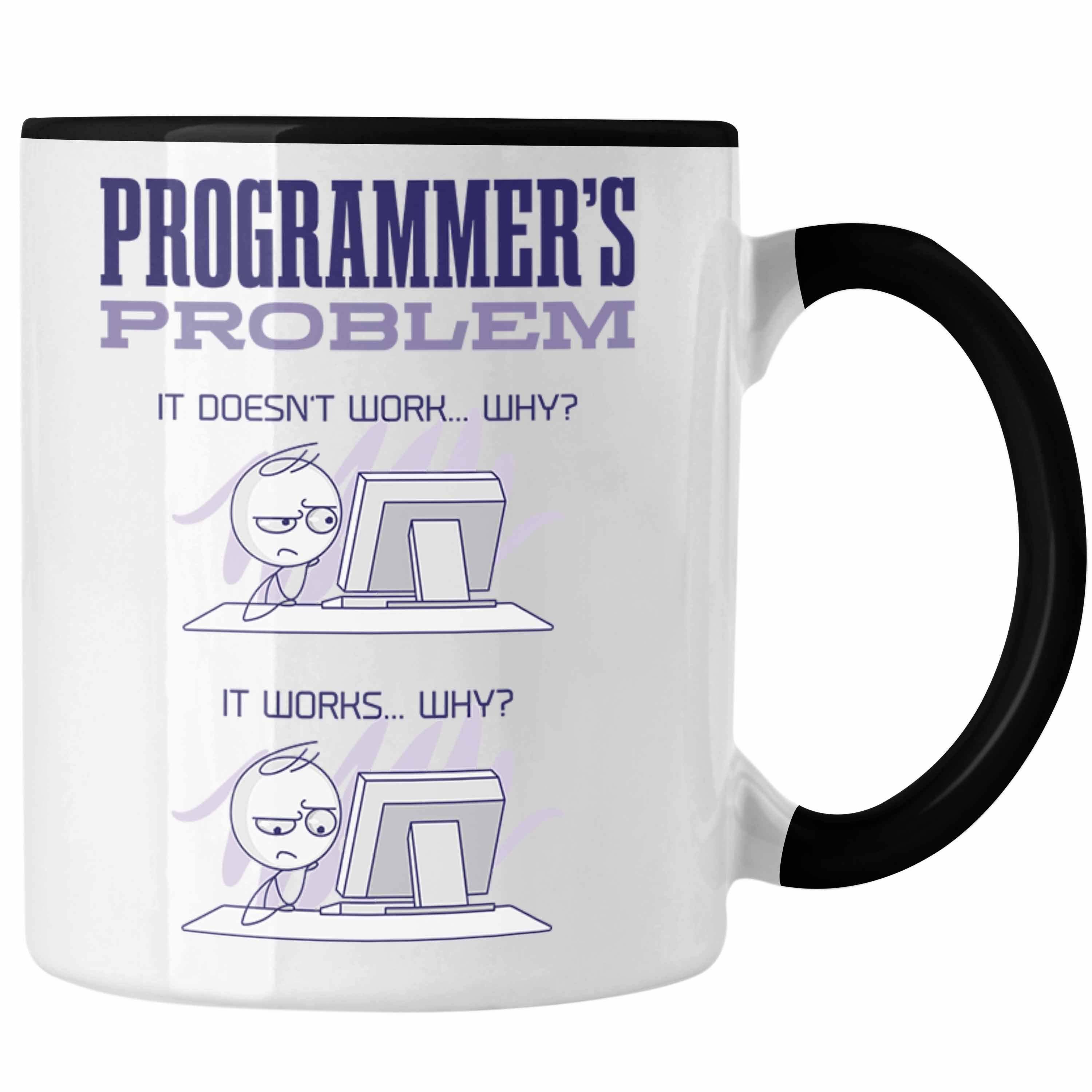 Tasse Trendation - Programmierer Tasse Geschenk Coder Tasse Nerd Softwarentw