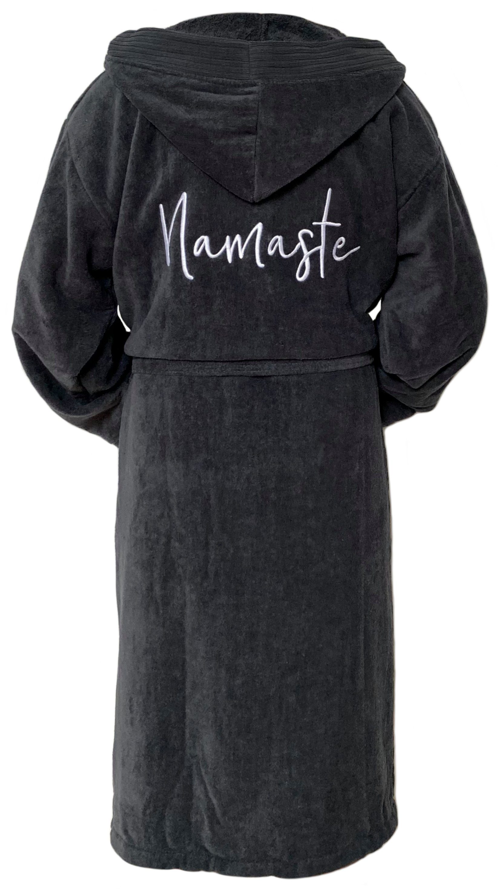 Schnoschi Unisex-Bademantel Bademantel mit Kapuze und günstig online kaufen
