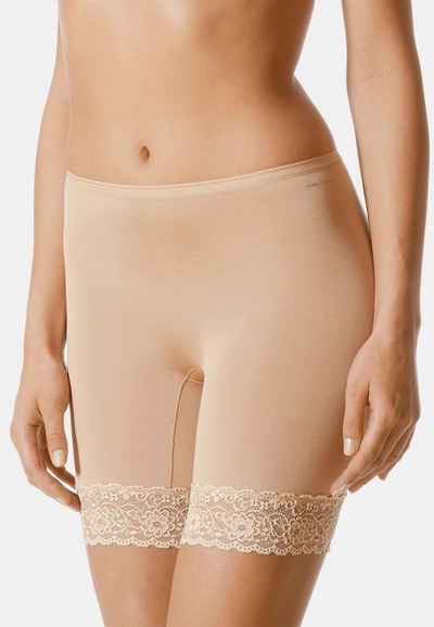 Mey Lange Unterhose »Lights« (1 Stück) Long Pants - Baumwolle - Ohne auftragende Seitennähte, Längeres Bein, Breite elastische Spitze