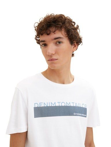 TOM TAILOR Denim T-Shirt weiß/schwarz/marine (Packung, Farben 3-tlg) in verschiedenen