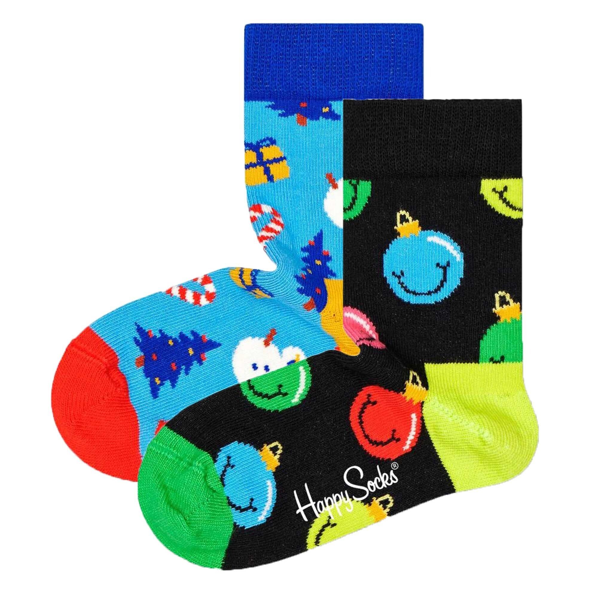 Freizeitsocken Kinder - Socks unisex, Socken Happy X-MAS 2er Pack