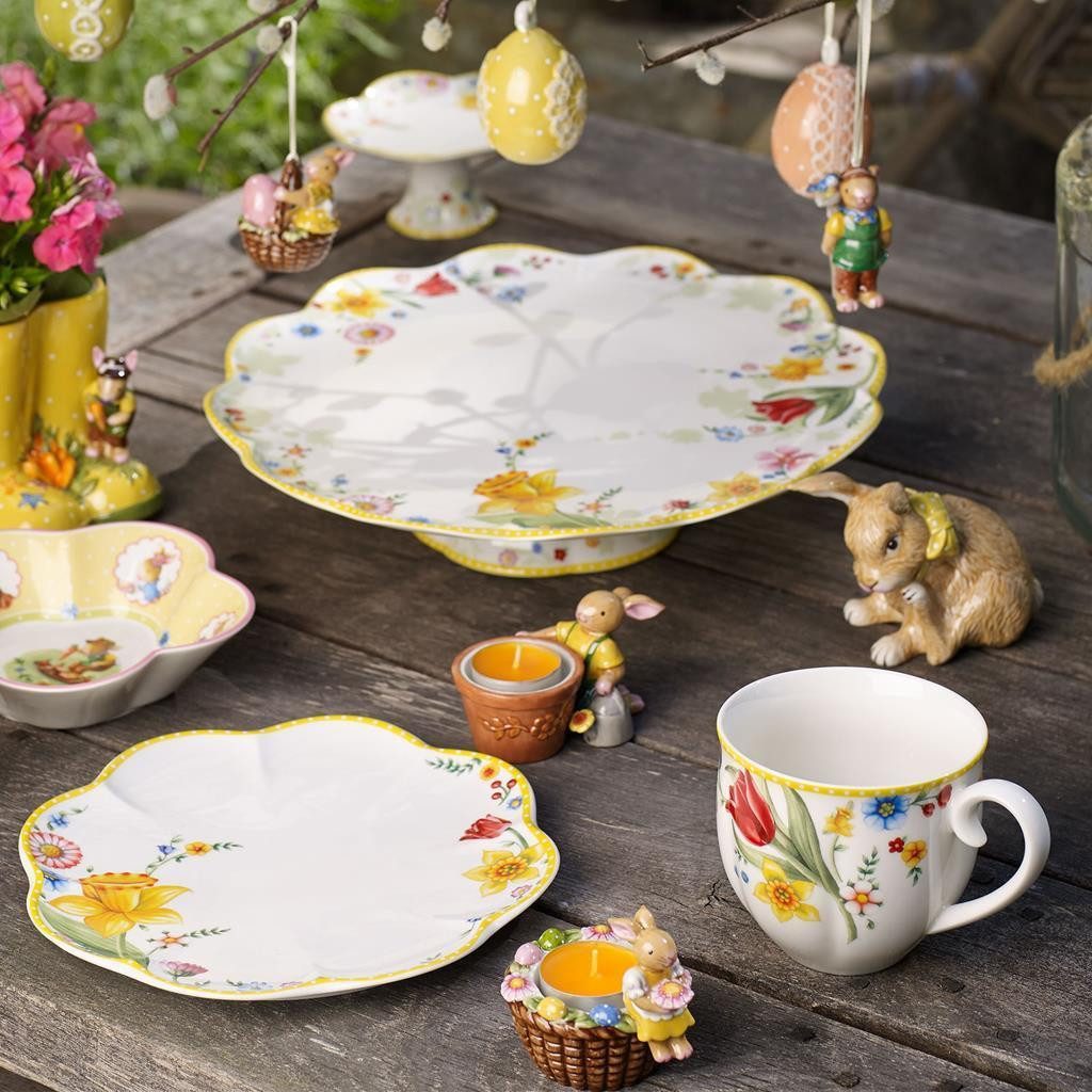 Villeroy & Boch Becher Spring Awakening Henkelbecher 390 ml, 1-tlg., Porzellan