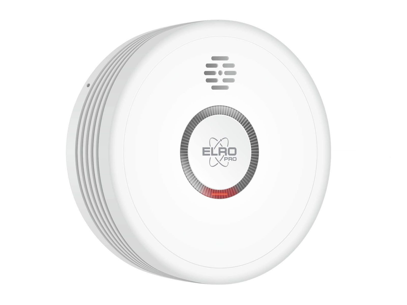Elro Rauchmelder (Brandmelder Optischer Rauchwarn-Melder 10 Jahre-s Batterie Ø 10,5cm)