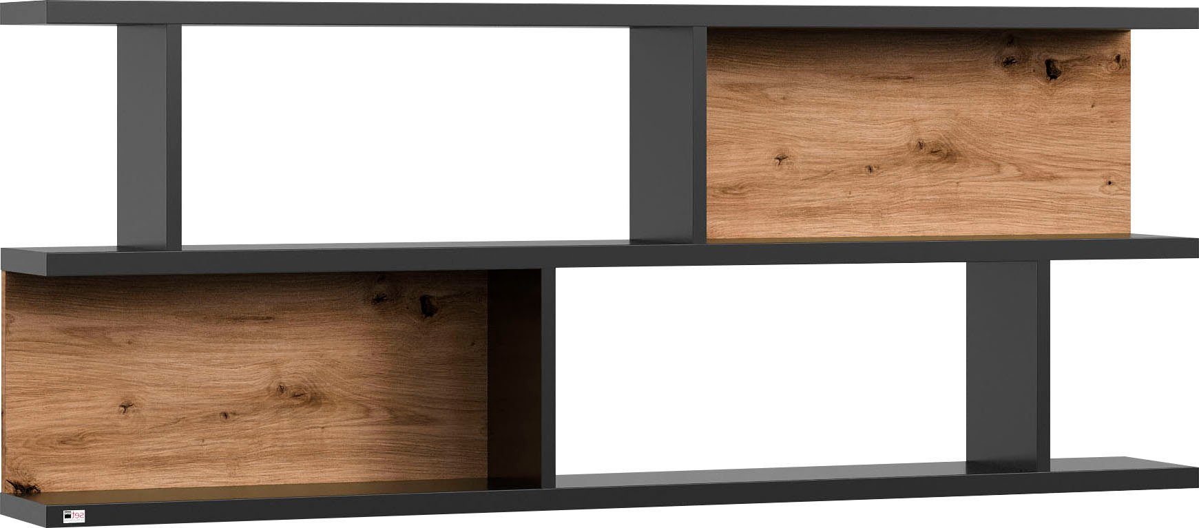 set one by Musterring Wandregal York, Typ 43, mit 3 Ablageböden, 3 Farben, günstig online kaufen