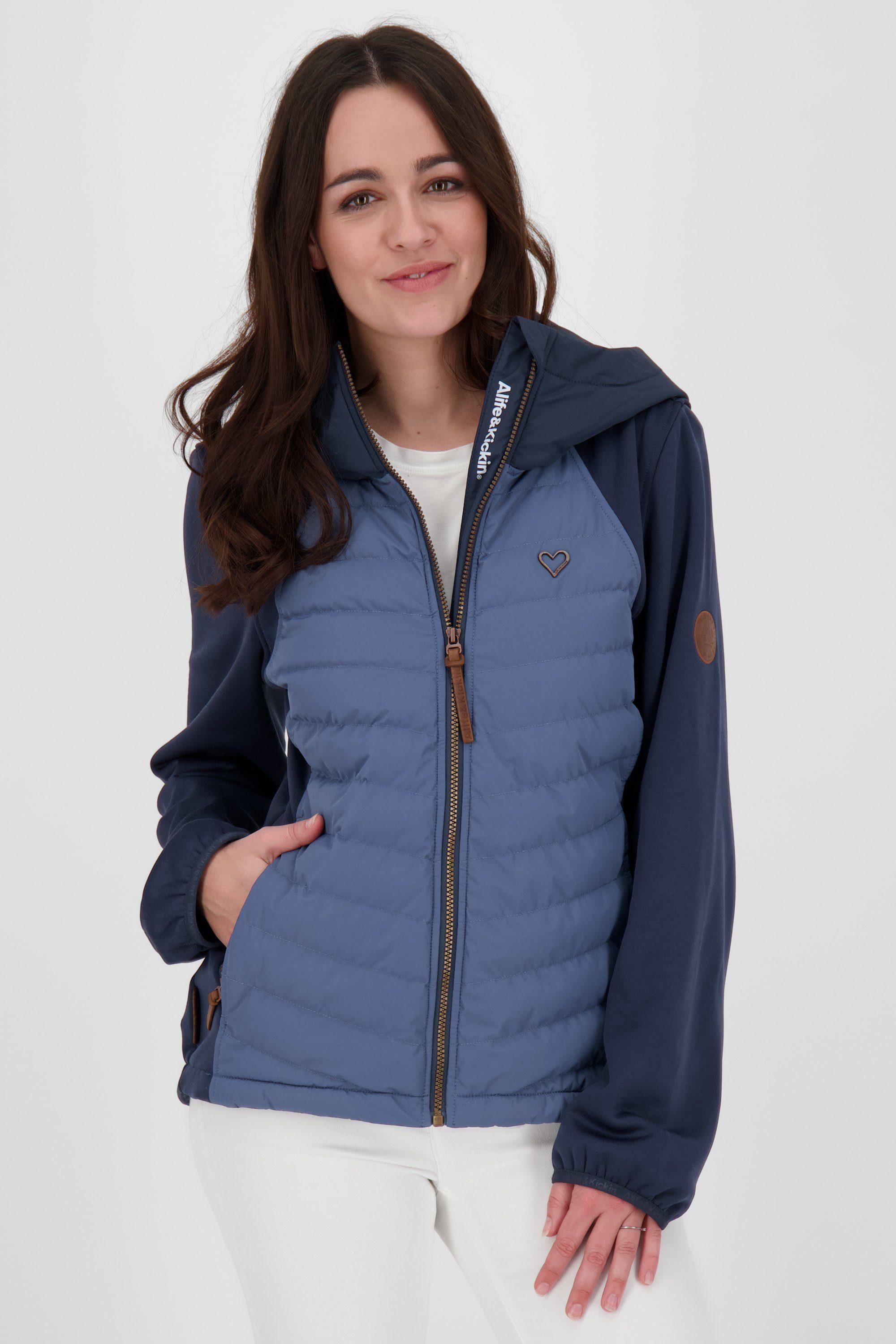 & marine Jacke Kickin Damen Winterjacke, A gefütterte SoleneAK Winterjacke Alife Hybrid