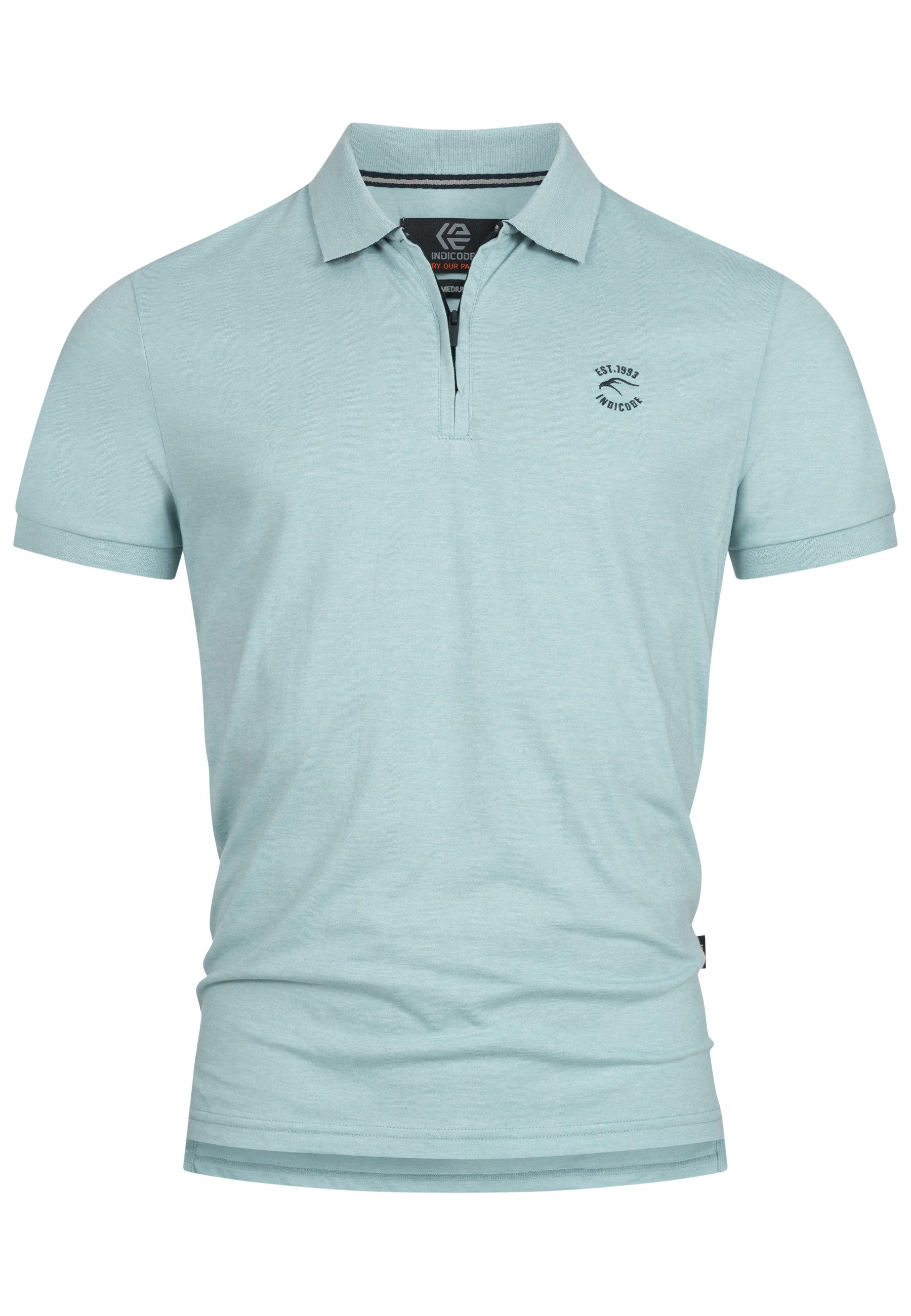 Indicode Poloshirt INYonah mit klassischem Kragen günstig online kaufen