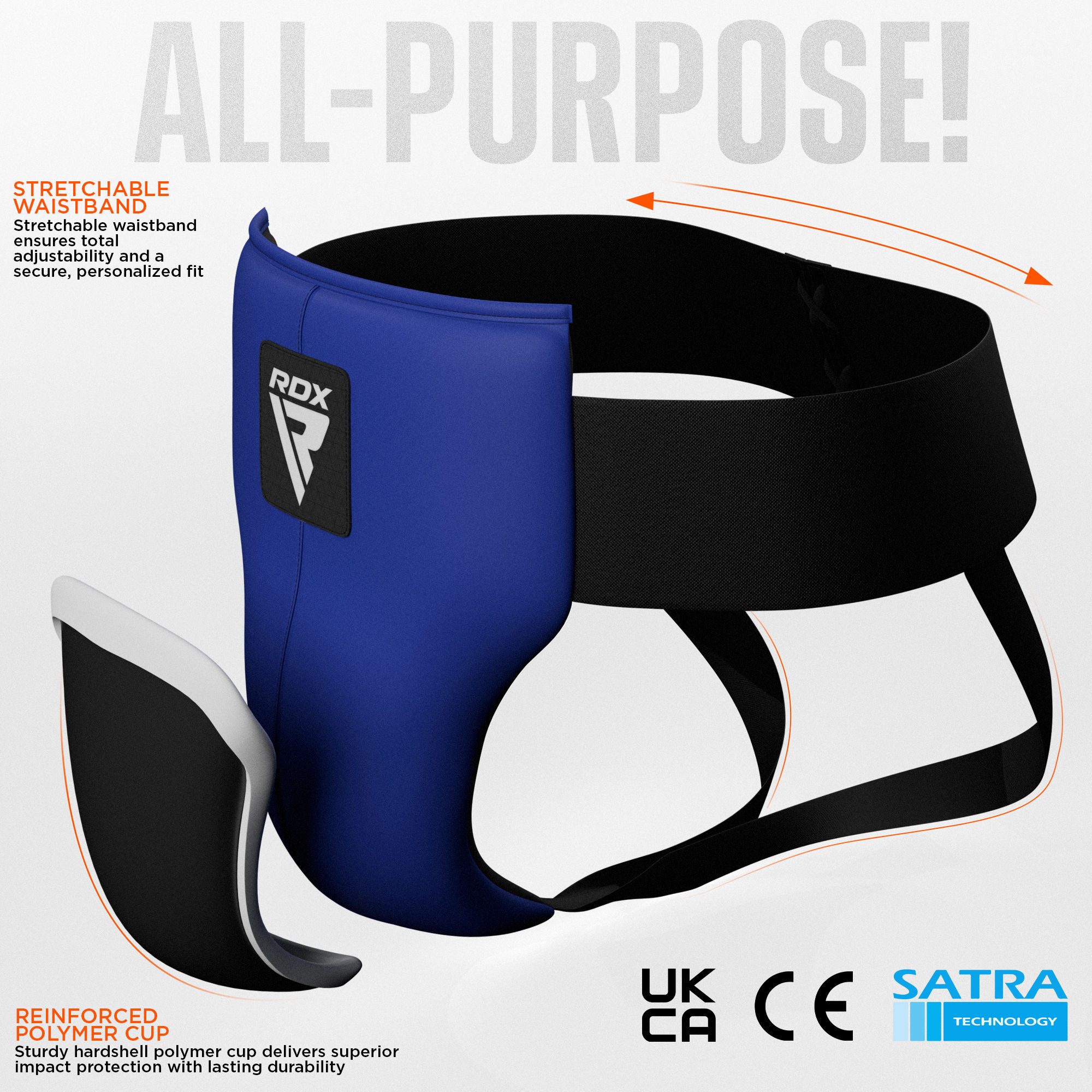 RDX Sports Tiefschutz RDX Groin Guard für Boxen Bauchschutz Muay Thai MMA Fighting Karate