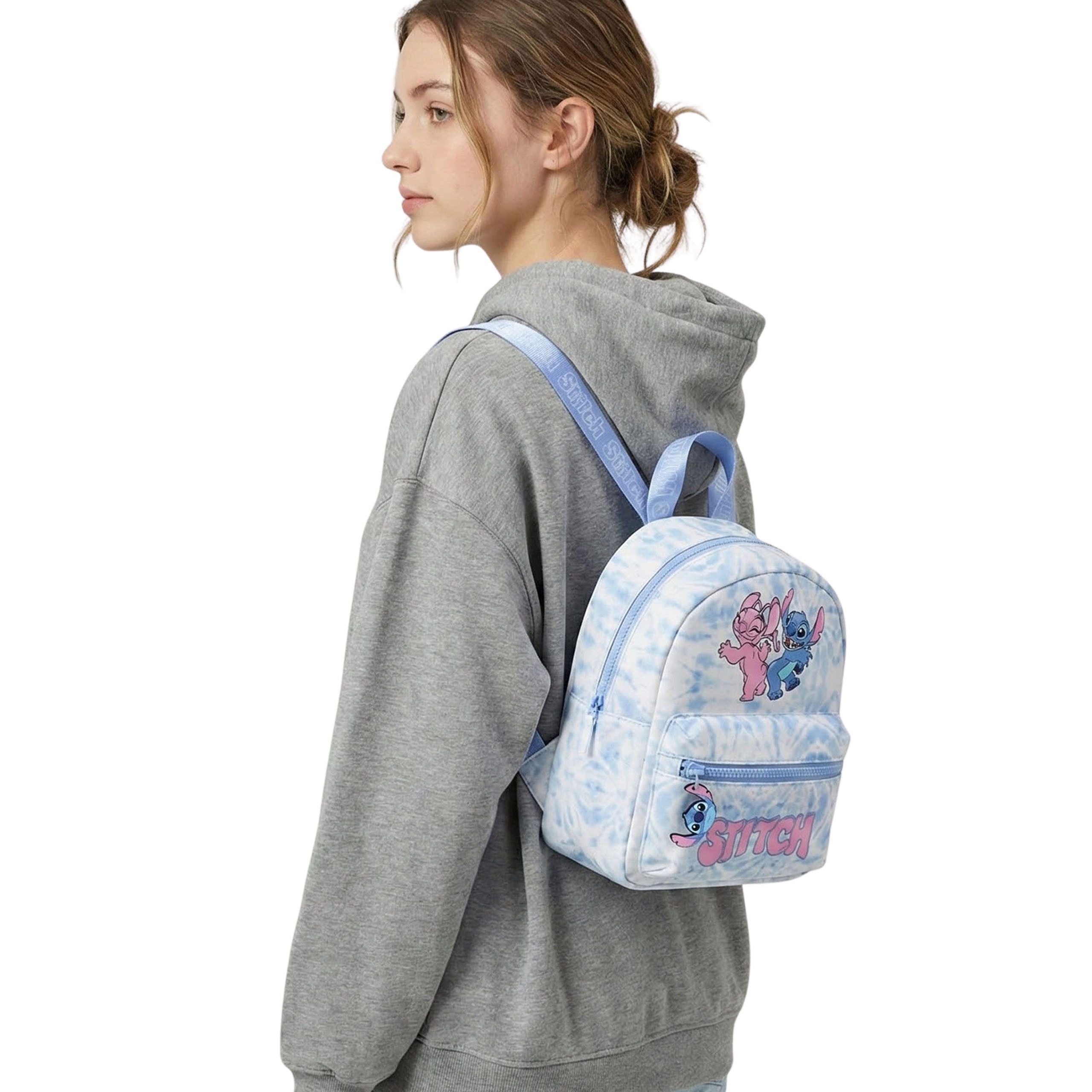 Disney Cityrucksack DISNEY Stitch Jugendrucksack, Stadtrucksack für Mädchen, 26 × 22 cm