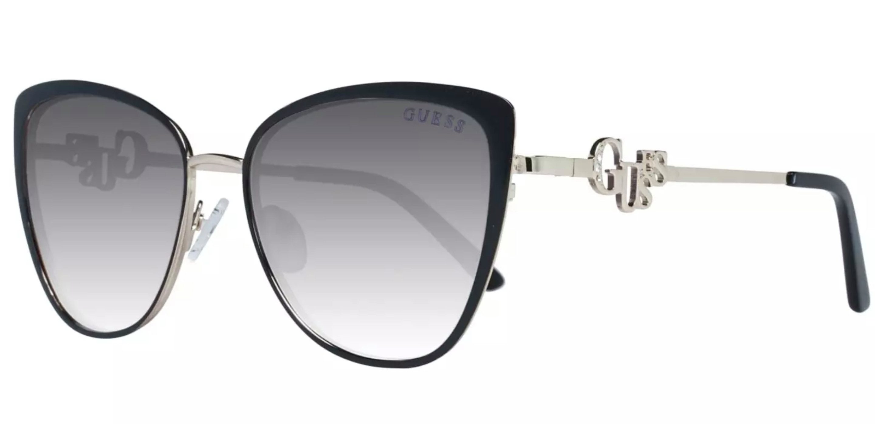 Guess Sonnenbrille Cat Eye Brille Mit Soft Tasche Etui