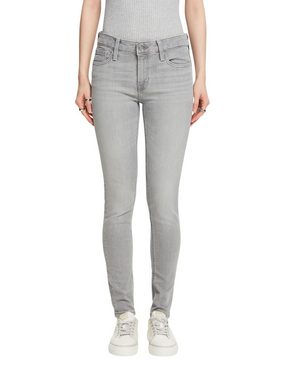 Esprit Skinny-fit-Jeans Schmal geschnittene Jeans mit mittlerer Bundhöhe