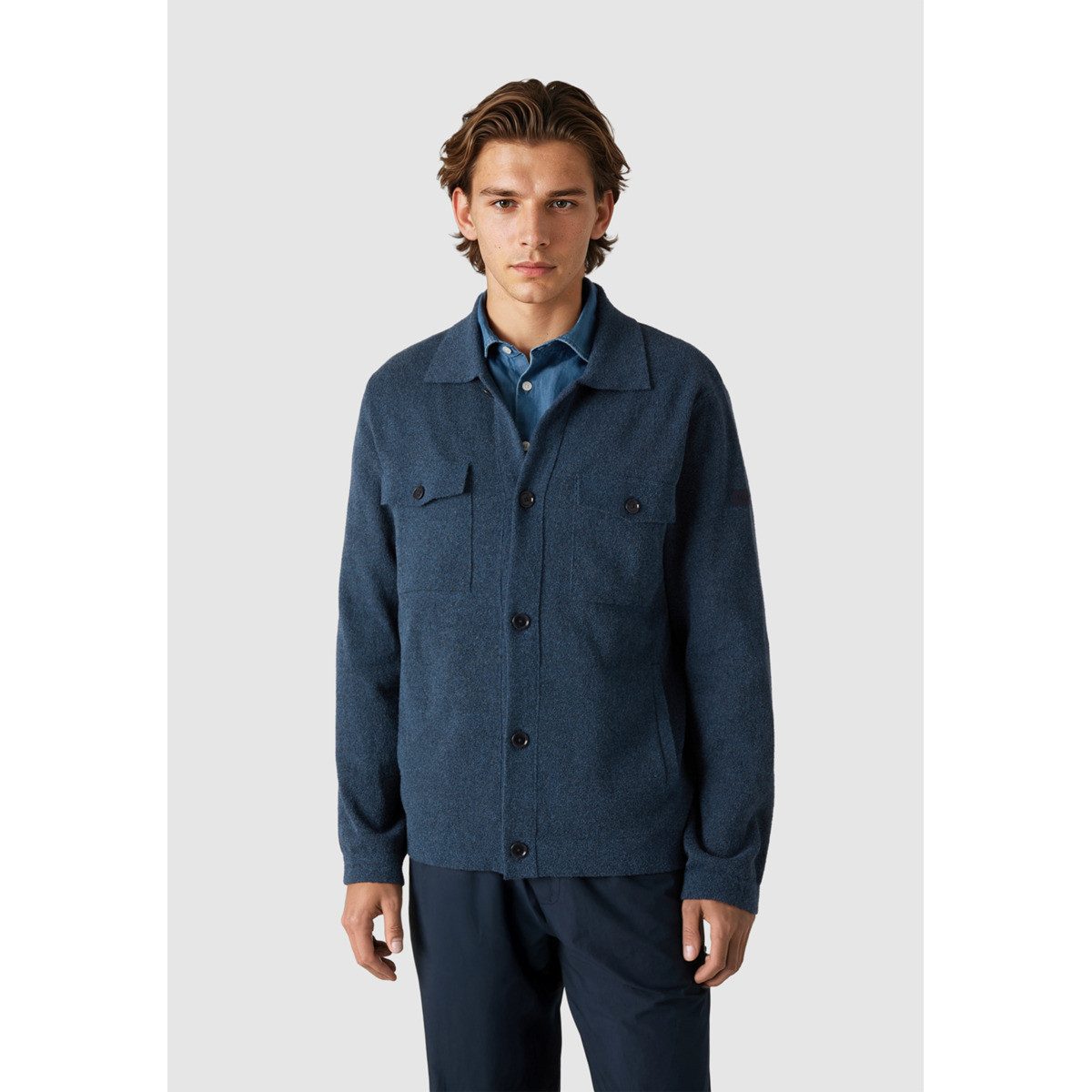 MAERZ Muenchen Strickjacke Maerz Muenchen 544000 Strickjacke Herren Bekleidung