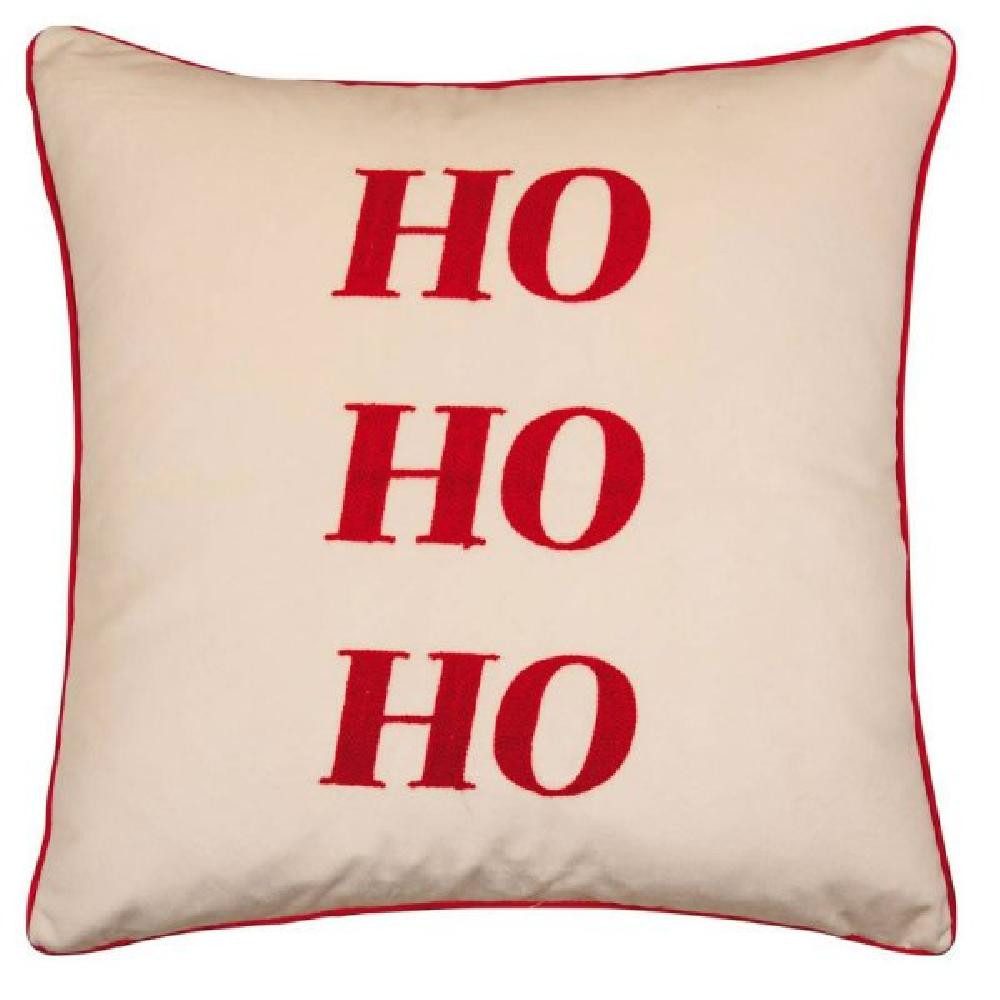 PAD Kissenhülle Kissenhülle Ho Ho Ho Lyrics Rot (45x45cm) günstig online kaufen