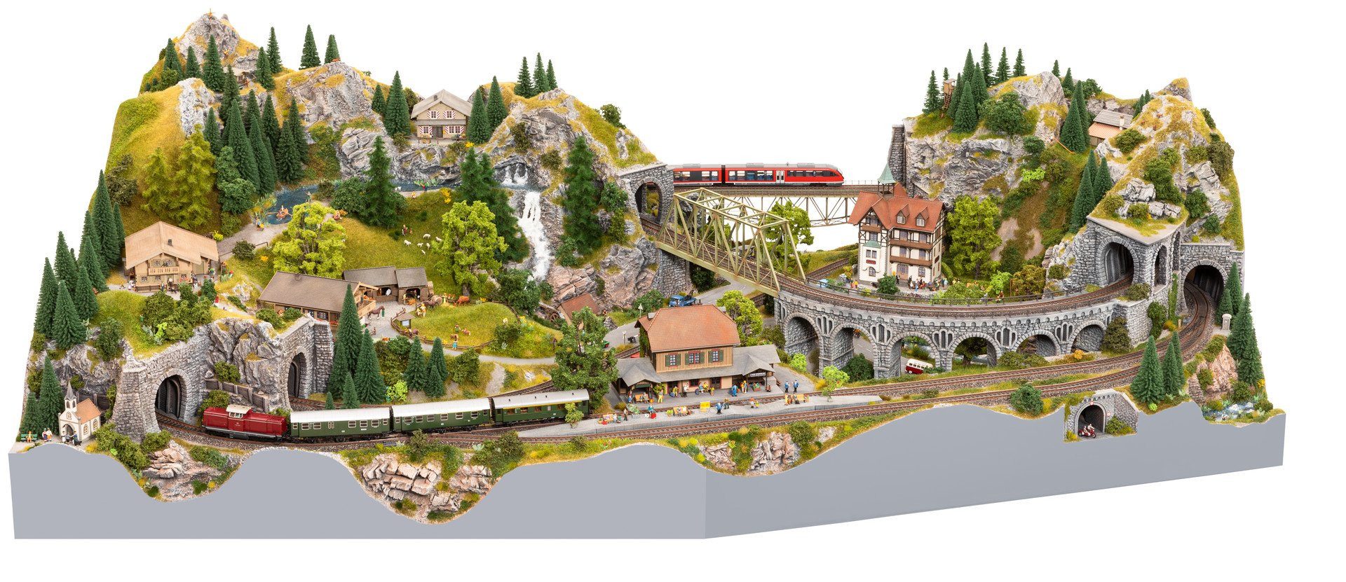 NOCH Modelleisenbahn-Spielunterlage 120-seitiger easy TRACK Ratgeber Andreastal für Mo