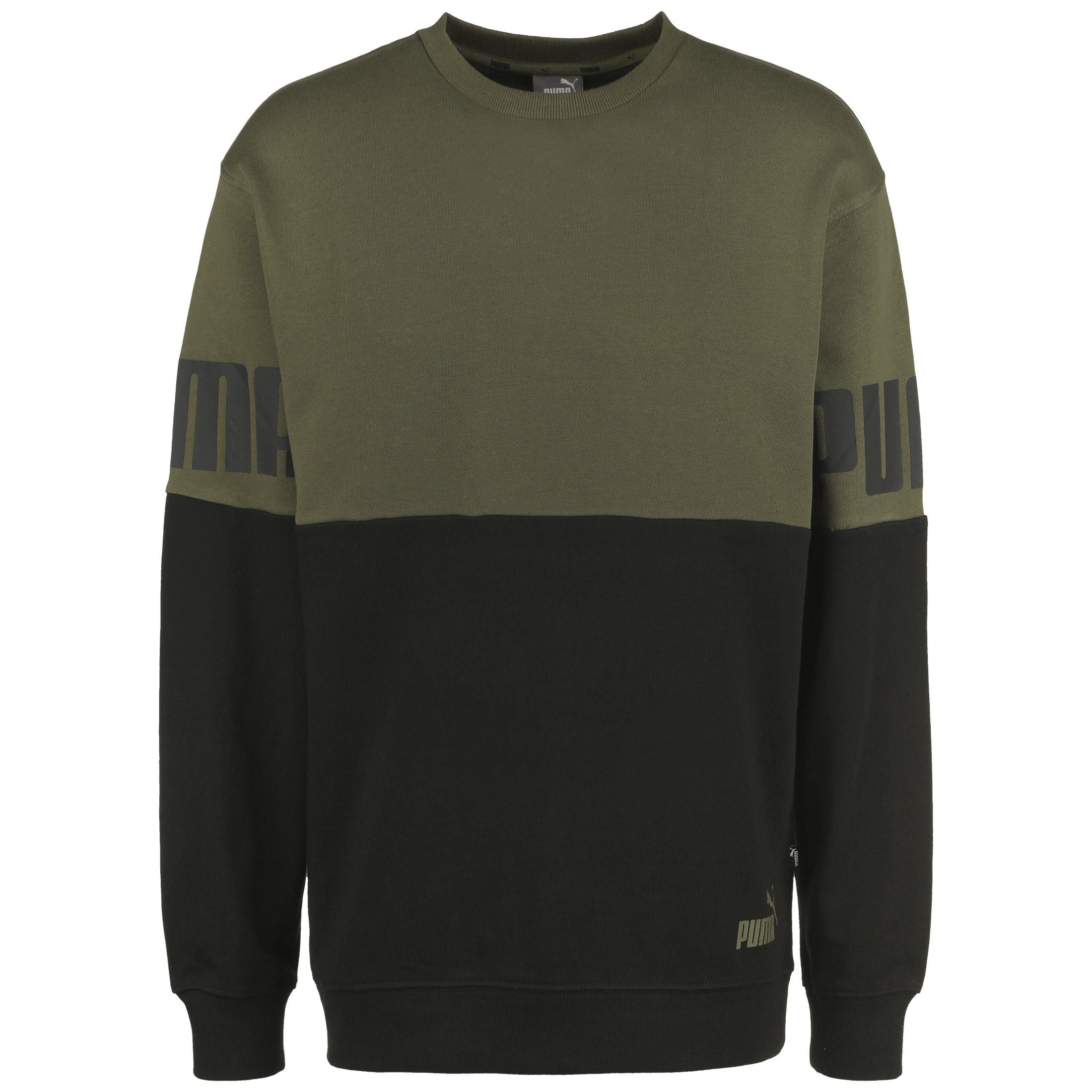 puma sweatshirt green