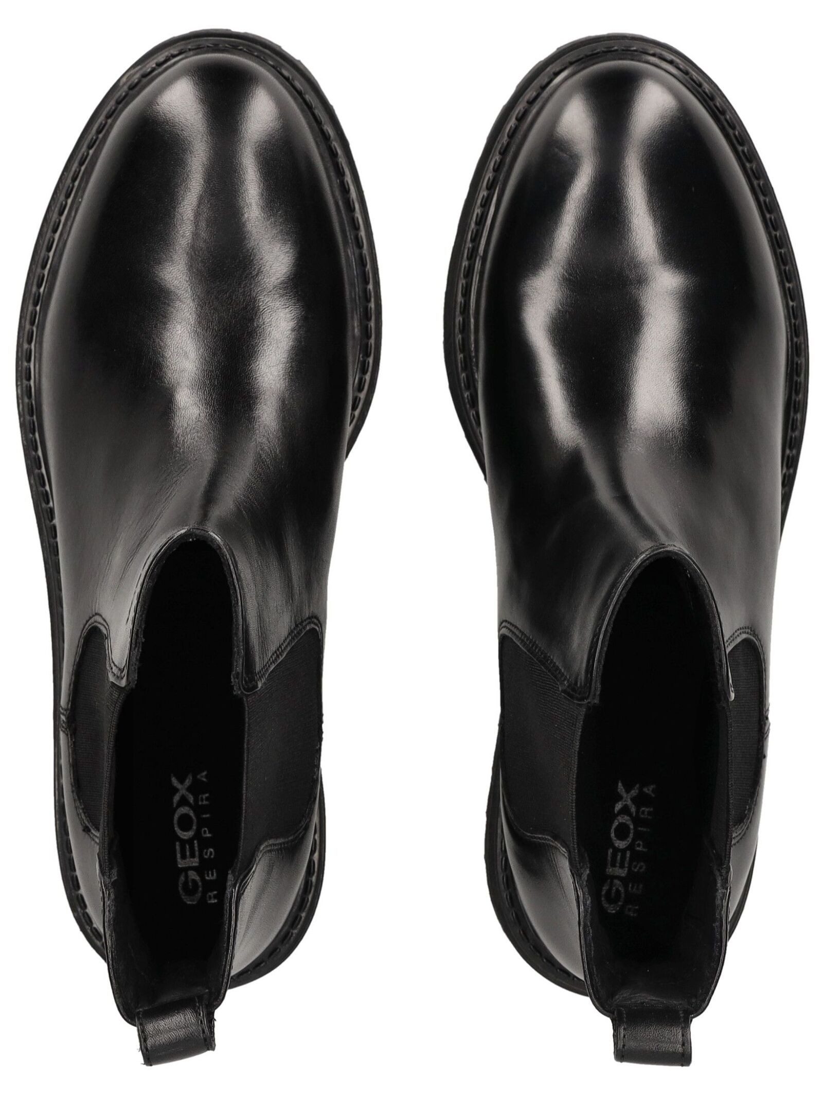 Geox Geox Stiefelette Leder/Textil Stiefelette