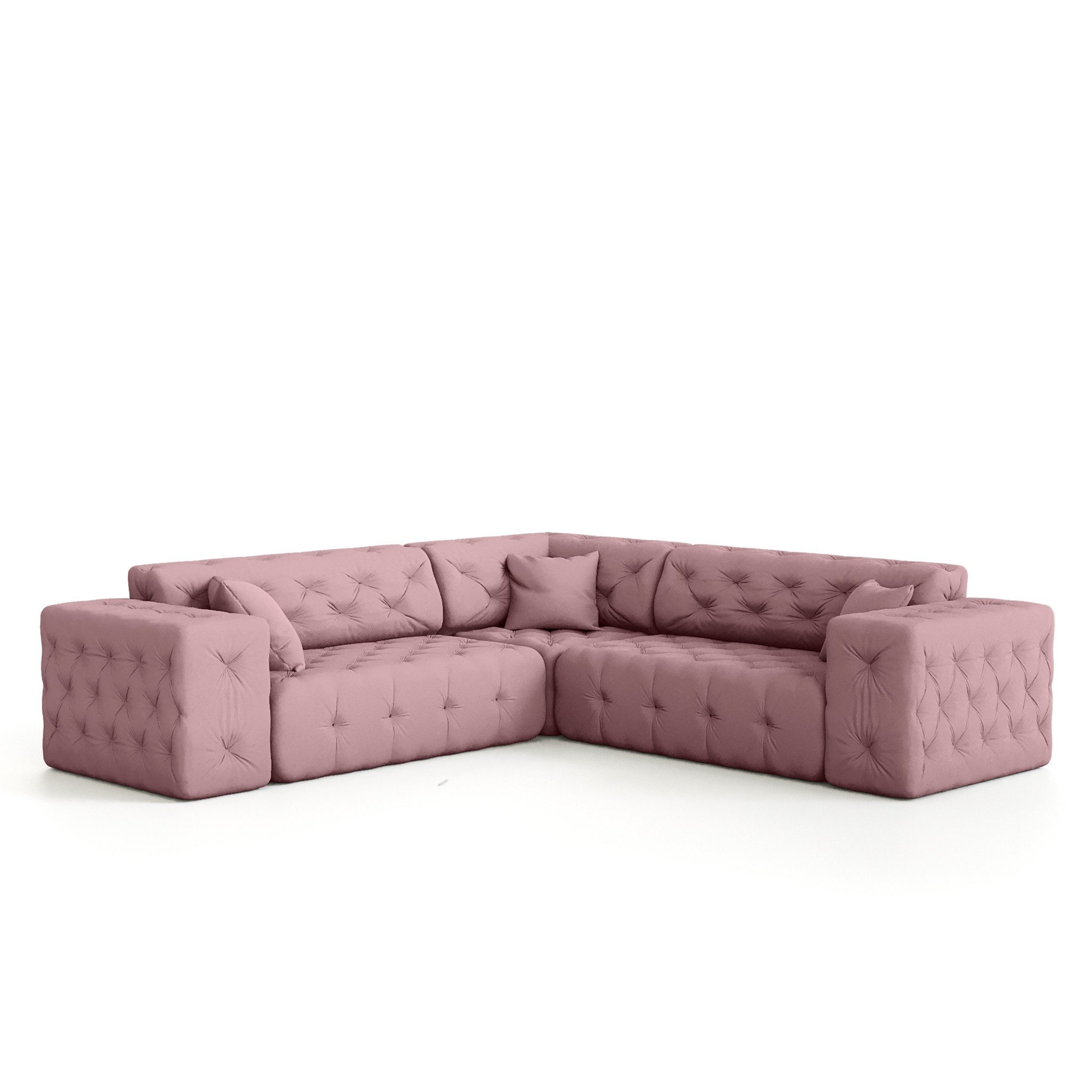 Fun Möbel Ecksofa Ecksofa Designersofa CHANTAL günstig online kaufen
