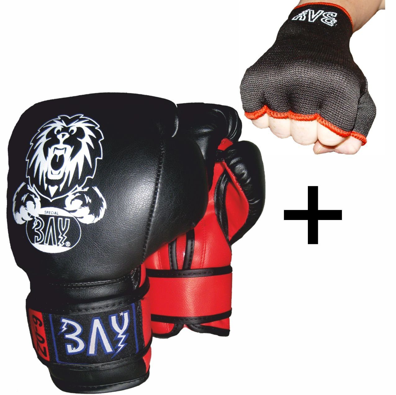 Boxbandagen Set Leon Kinderboxhandschuhe mit Boxbandagen Kids