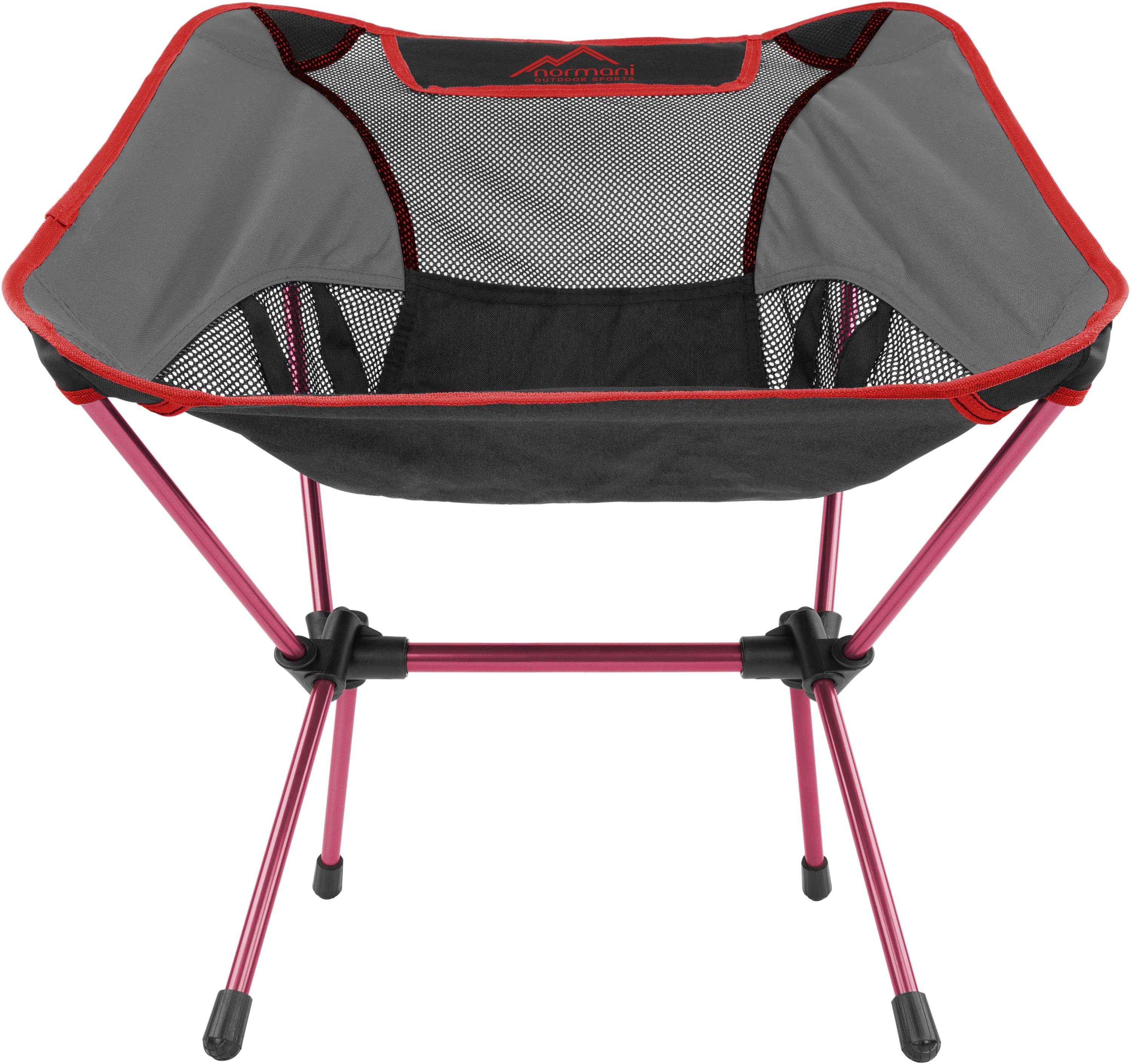 normani Campingstuhl Ultraleichter Campingstuhl Moak, Campingstuhl Angelstuhl - Gartenstuhl bis zu 135 kg – Bild 2 von 5