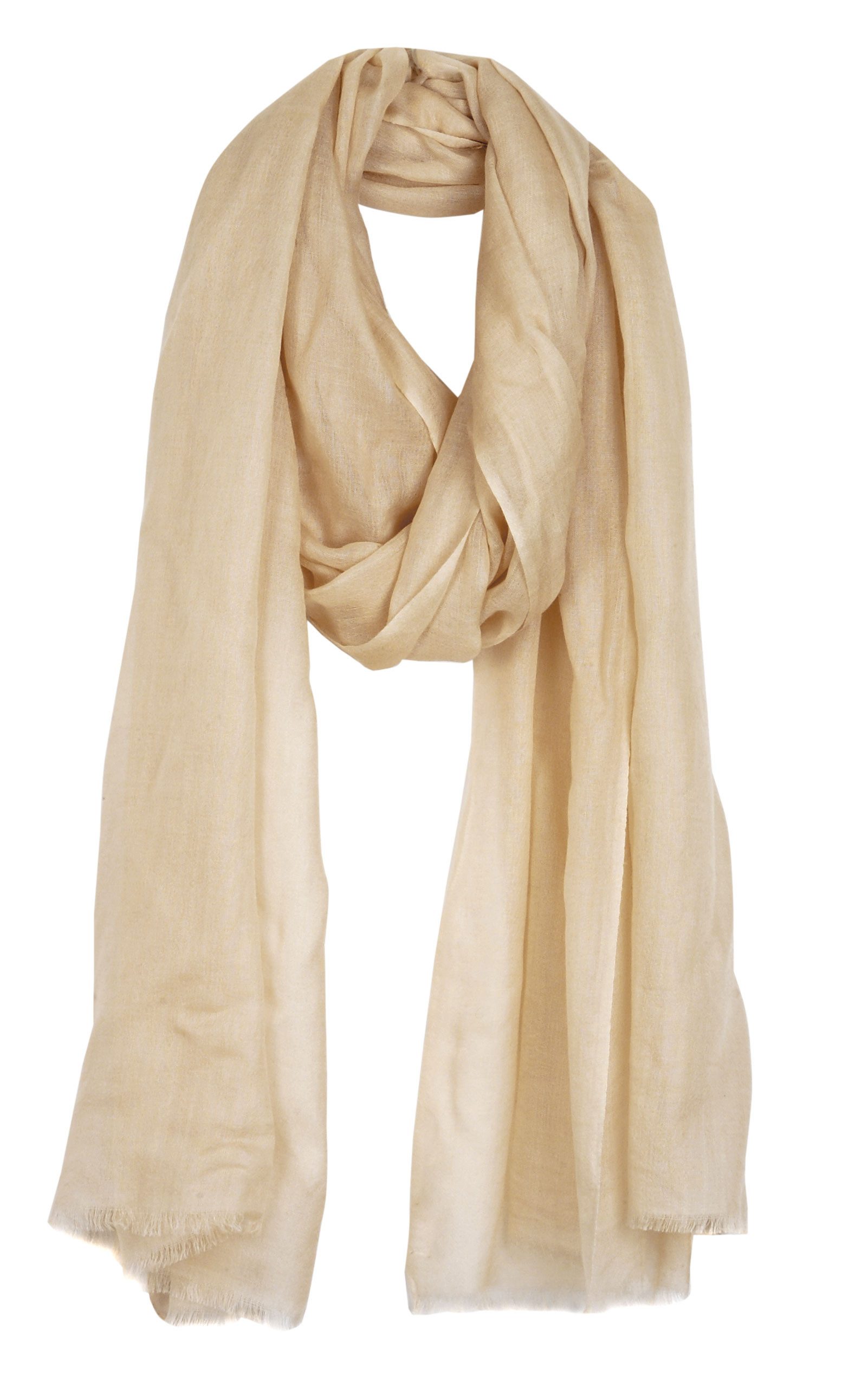 Bovari Kaschmirschal Kaschmir Schal Damen - 100% Kaschmir - extra leicht / extra dünn, - Premium Cashmere - hauchzarter Sommerschal - 200 x 70 cm