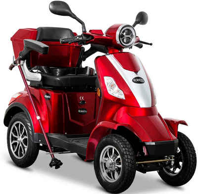 Rolektro Elektromobil E-Quad 15, Blei-Gel-Akku, 1000 W, 15 km/h, (mit Topcase)