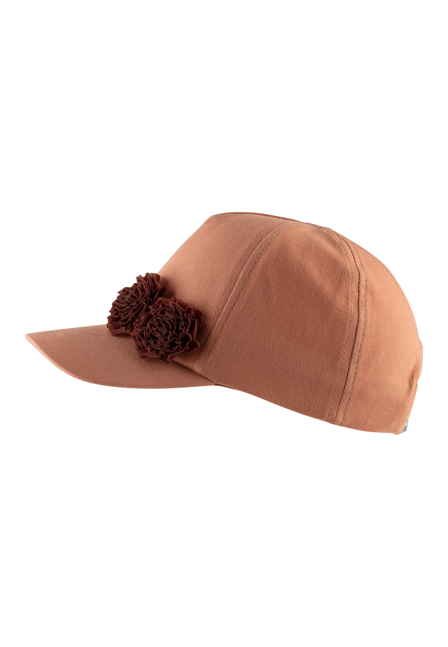 Sterntaler® Schlupfmütze Basecap Blumen (1-St)