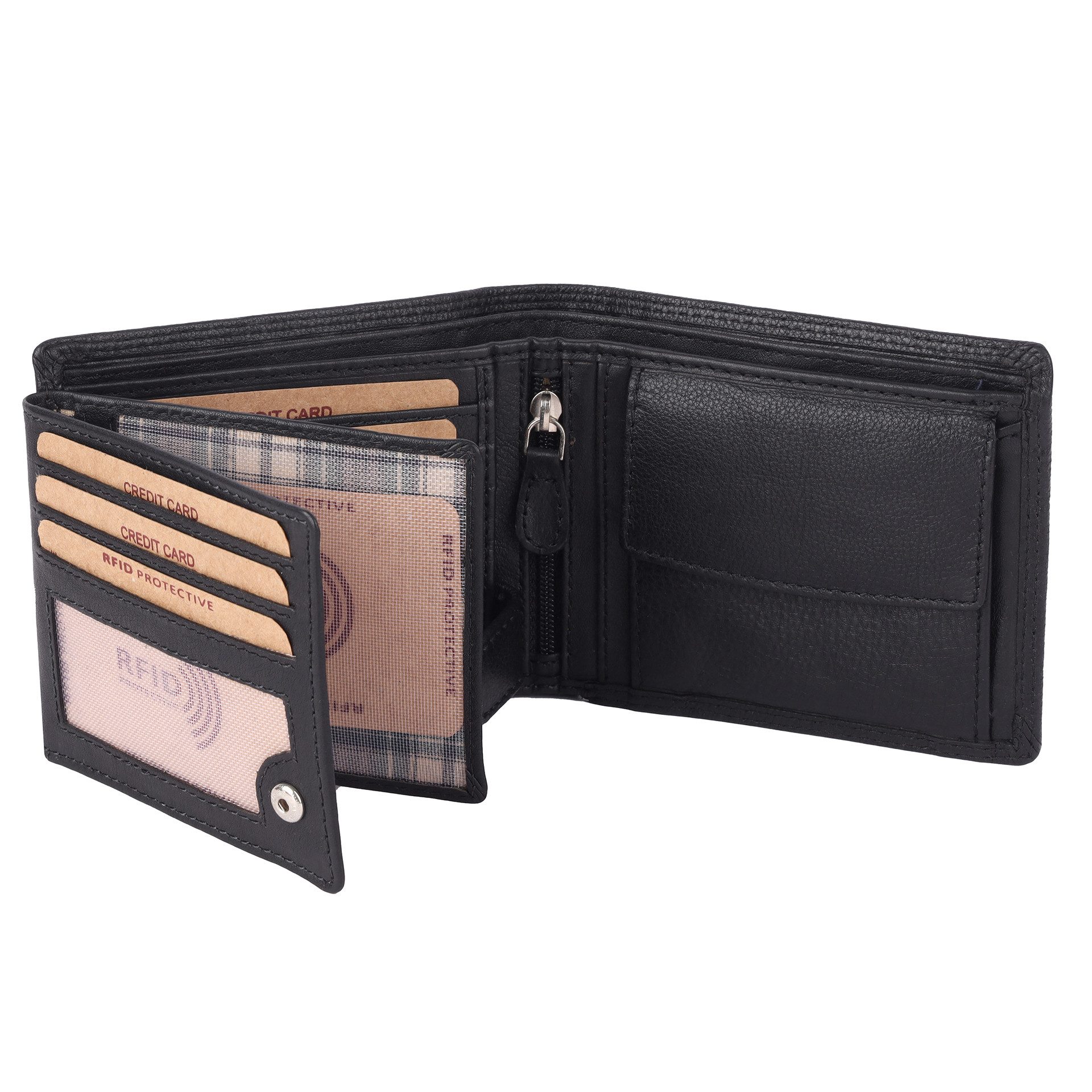 Benthill Geldbörse Herren Echt Leder RFID Portmonee Geldbeutel Portemonnaie günstig online kaufen