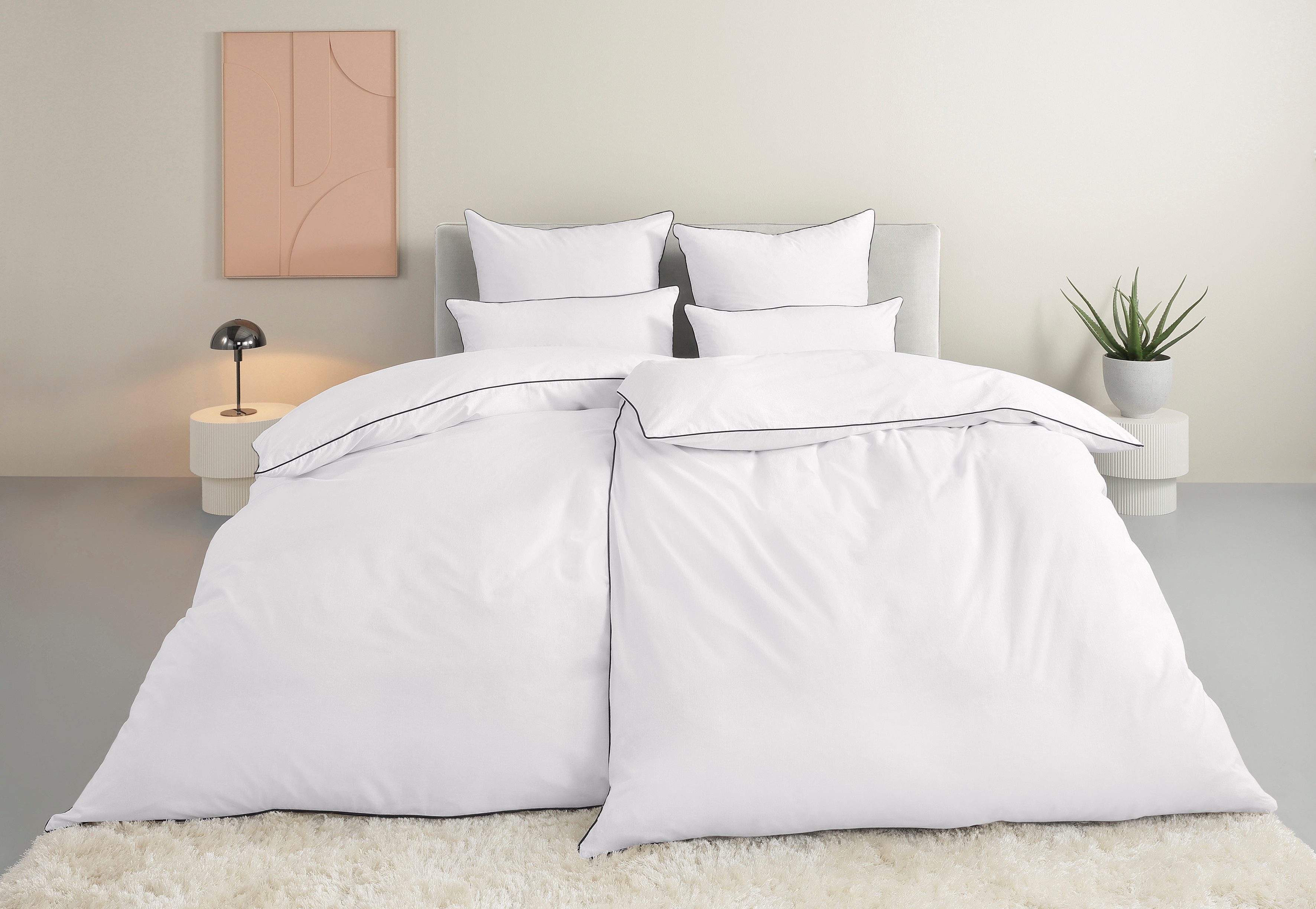 LeGer Home by Lena Gercke Bettwäsche Nayara, Renforcé, 2 teilig, in Gr. 135 günstig online kaufen