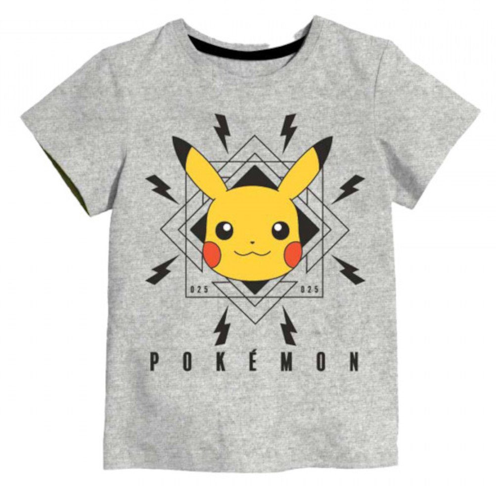 Kurzarmshirt Pokemon Pikachu T-Shirt Jungen Kinder Shirt Kurzarm