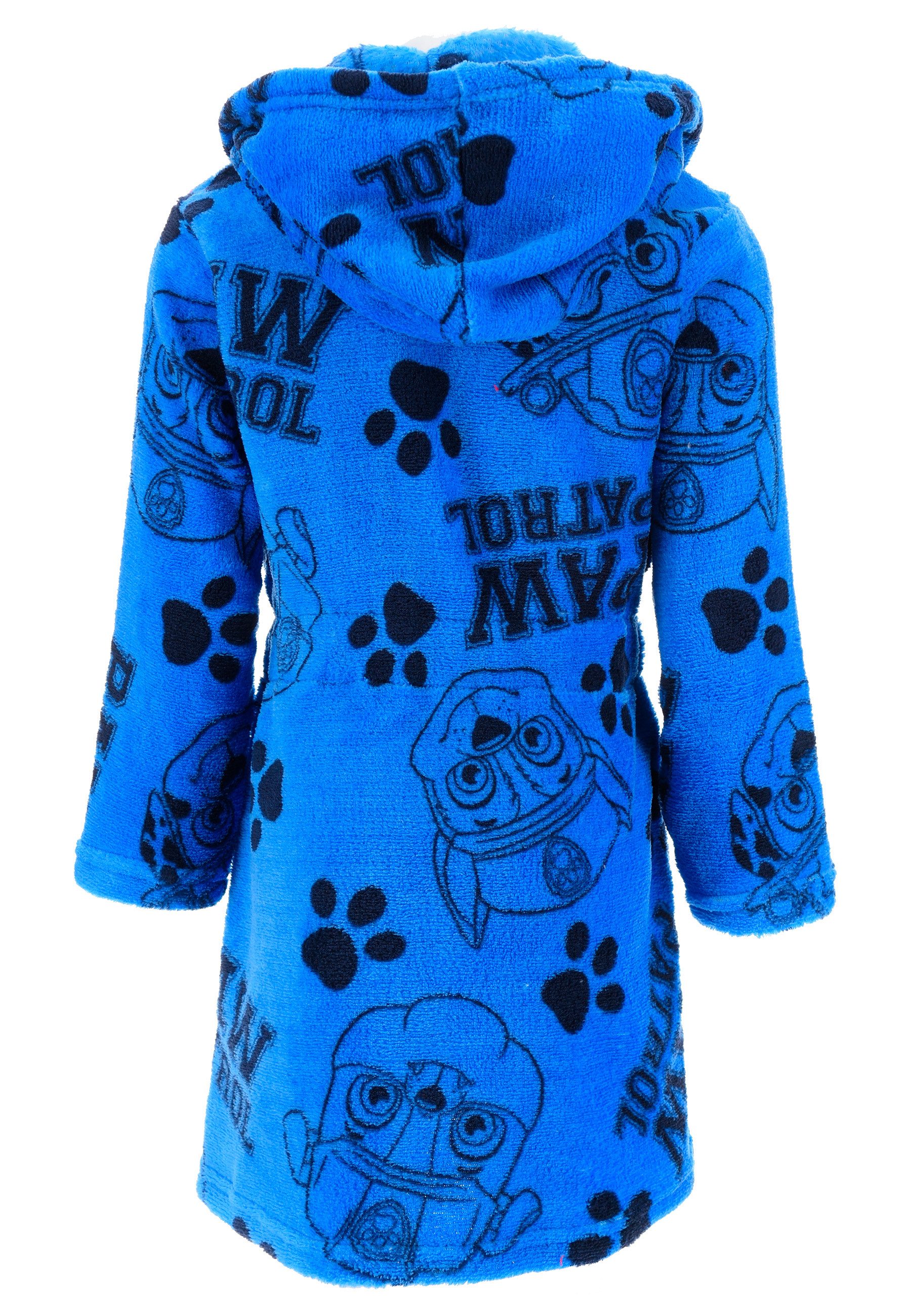 PAW PATROL Kinderbademantel Jungen Kinder-Bademantel Morgenmantel