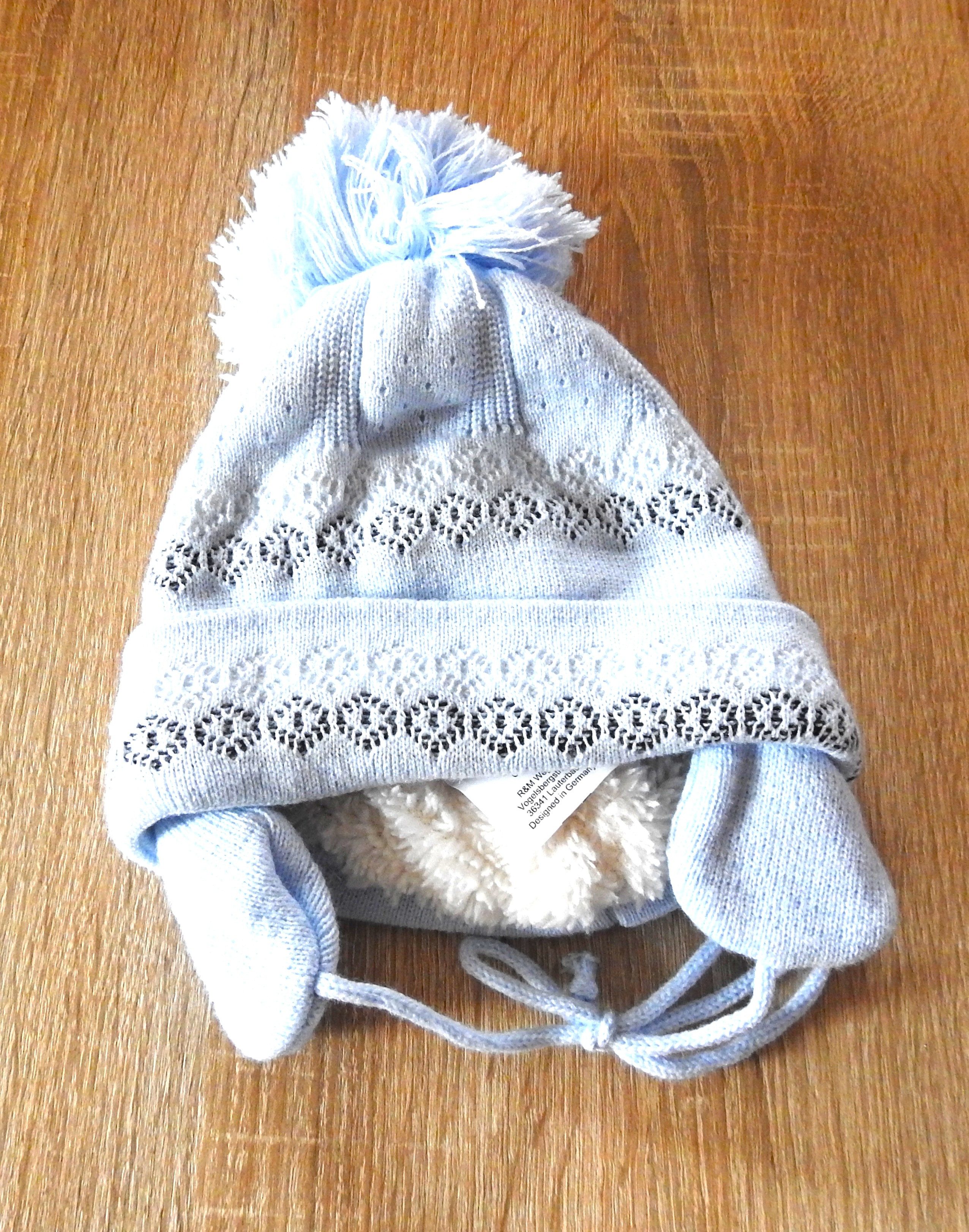 Wegener Mütze & Schal Babyblue