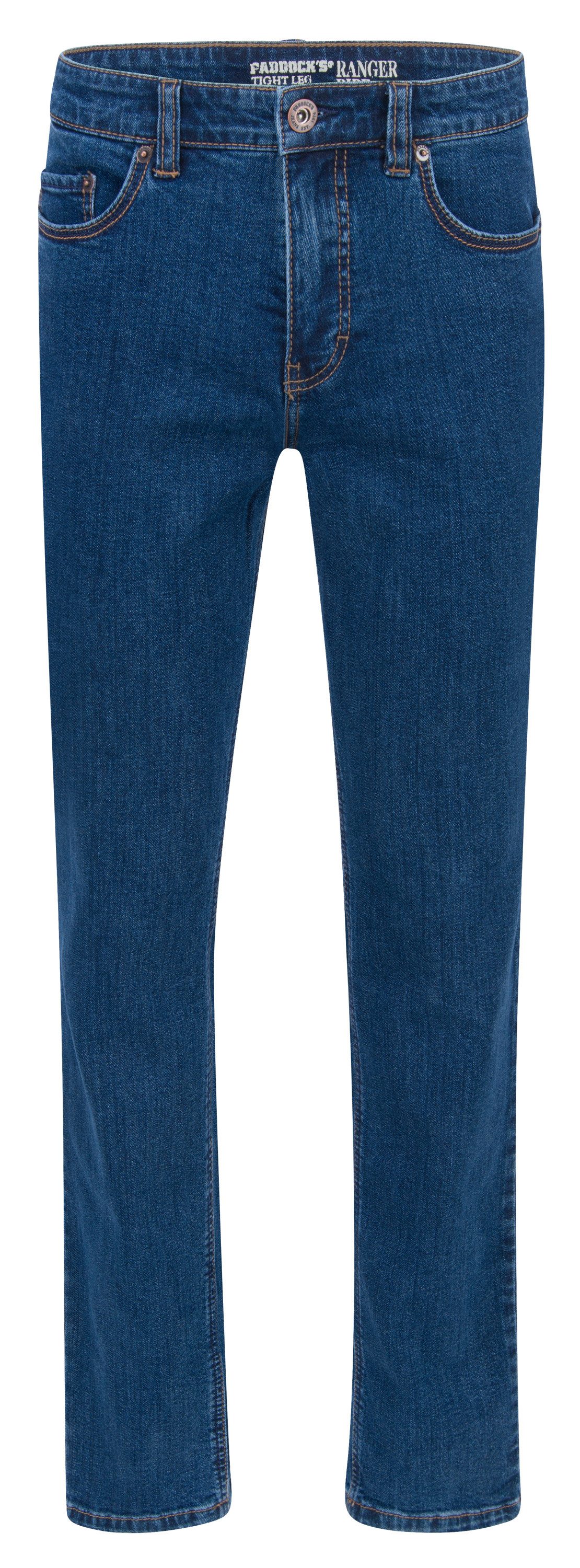 5-Pocket-Jeans PADDOCKS RANGER PIPE mid blue rinsed 80204 3171.5430