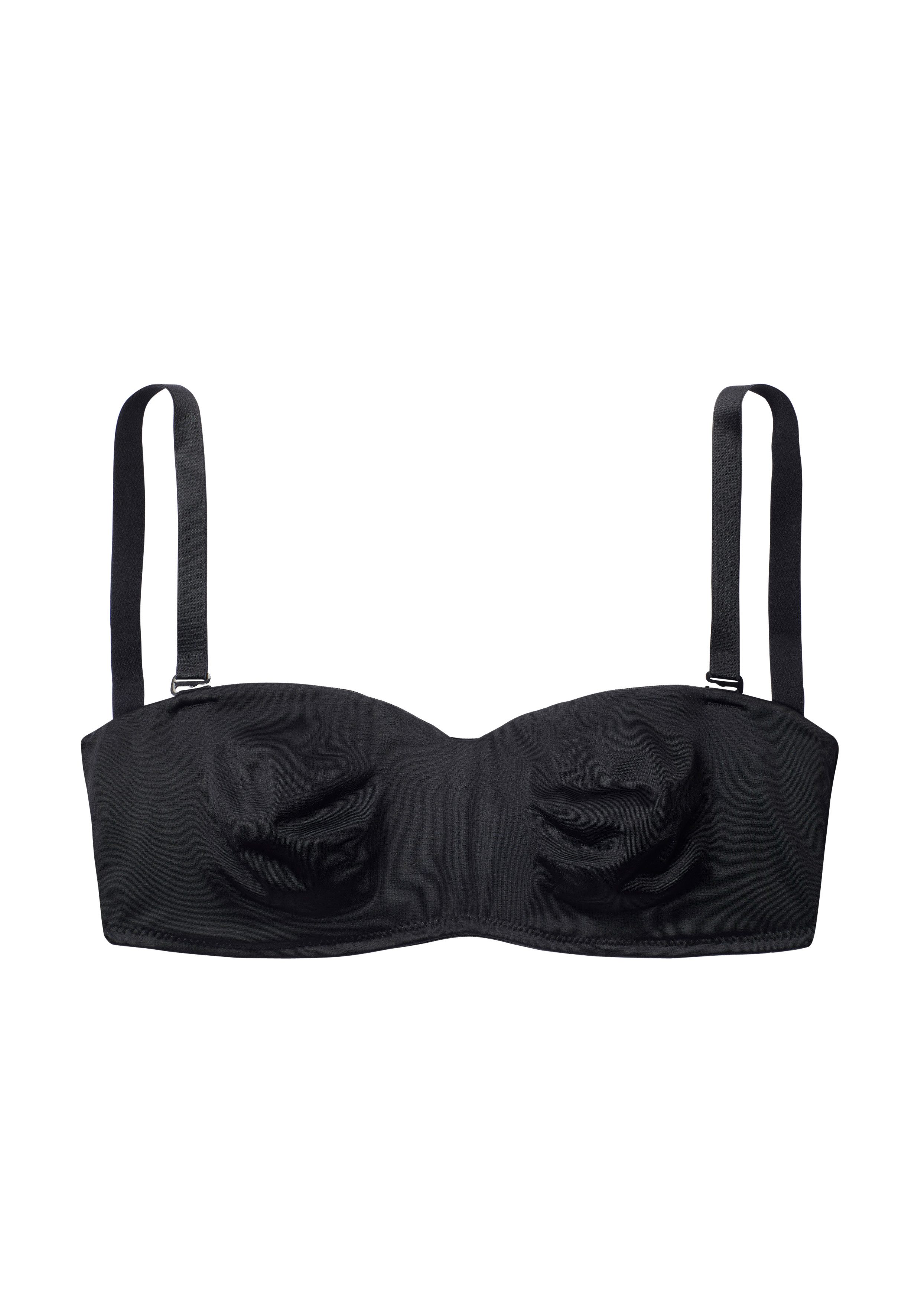 LASCANA T-Shirt-BH ohne Schale mit abnehmbaren Trägern, Basic Dessous